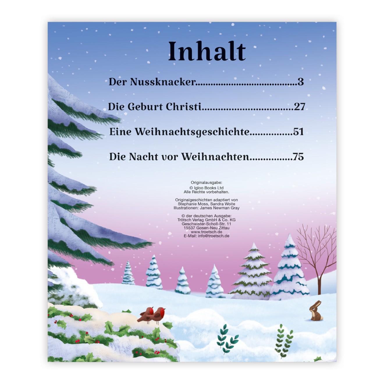 Geschichtenbuch Die schönsten klassischen Weihnachtsgeschichten