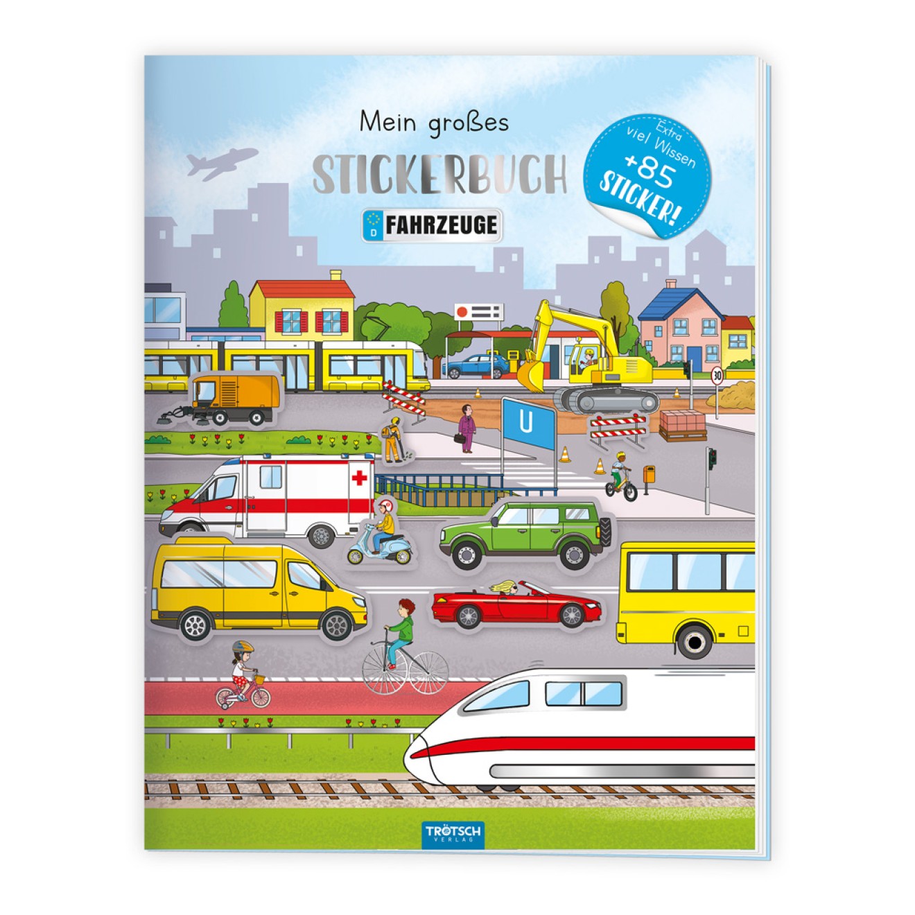 Mein großes Stickerbuch - Fahrzeuge