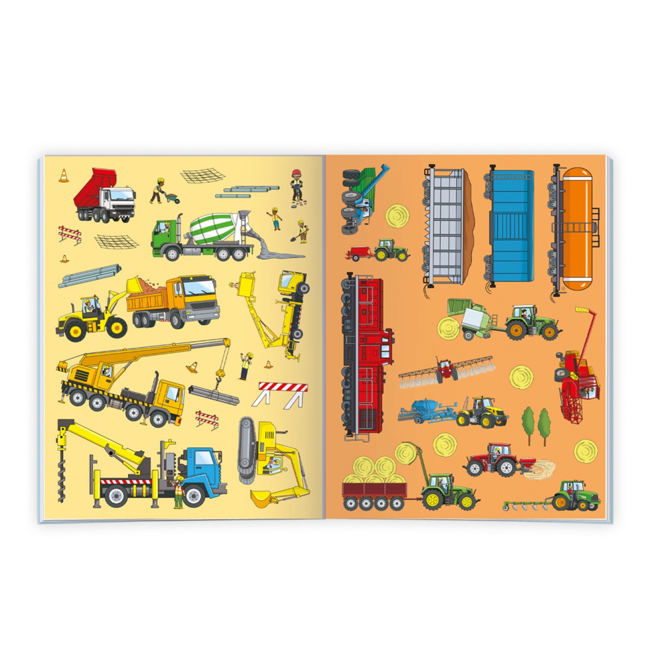 Mein großes Stickerbuch - Fahrzeuge