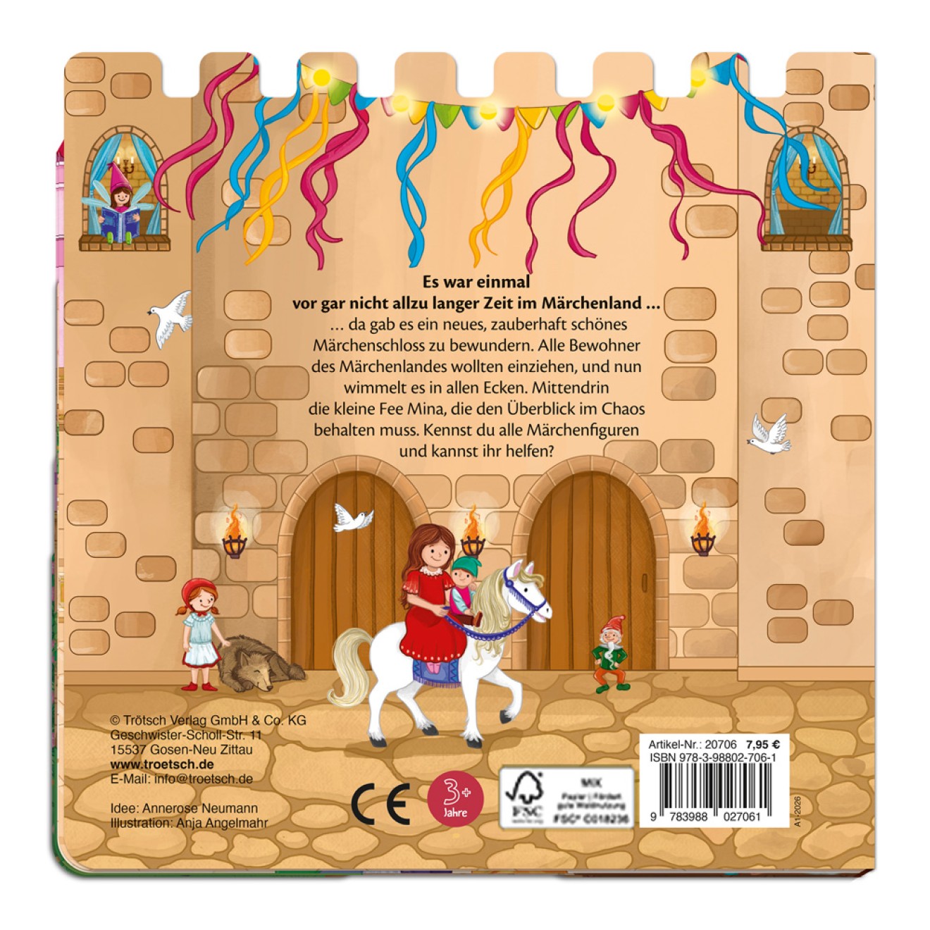 Pappenbuch Das wimmelige Märchenschloss