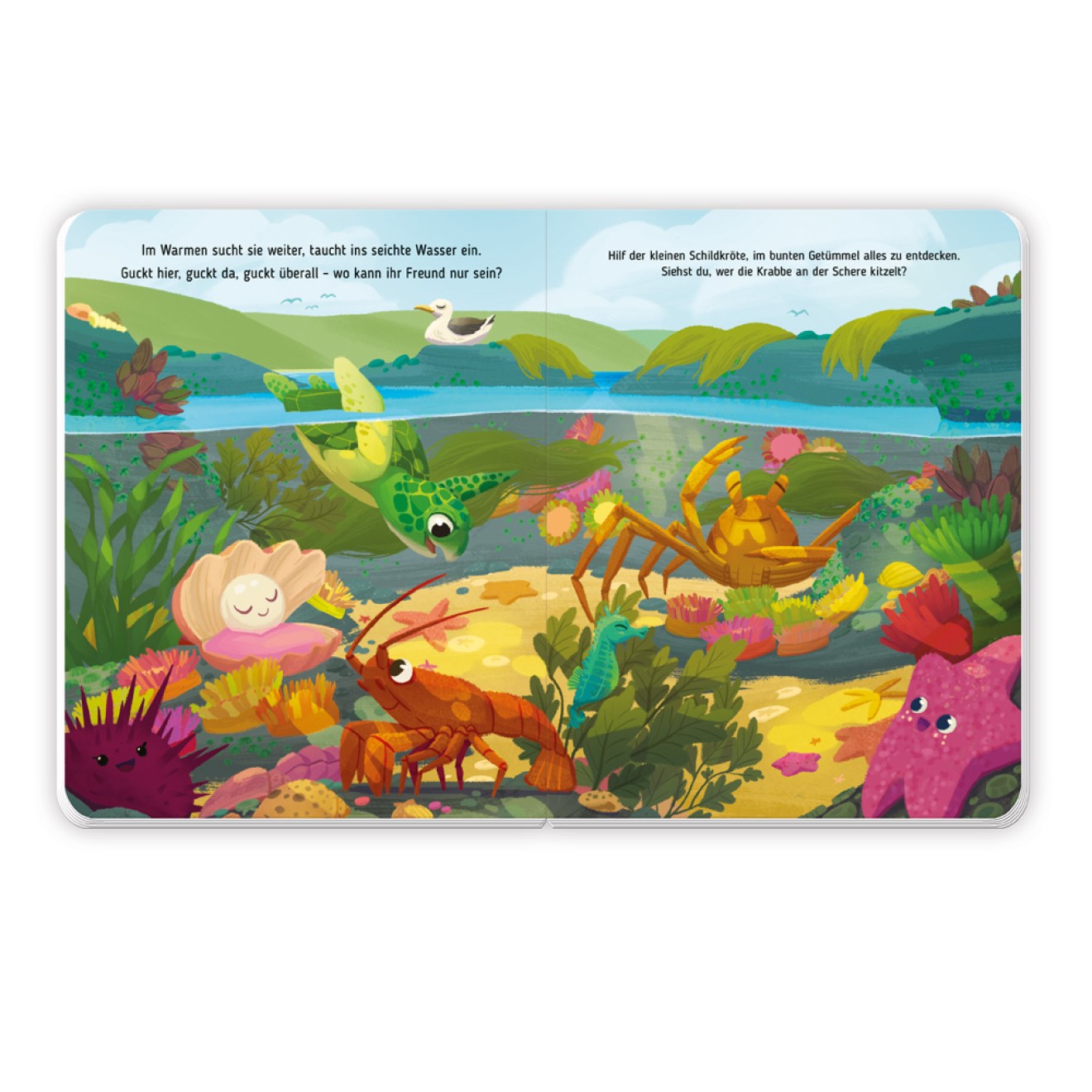 Taschenlampenbuch Leuchte und finde Unter Wasser