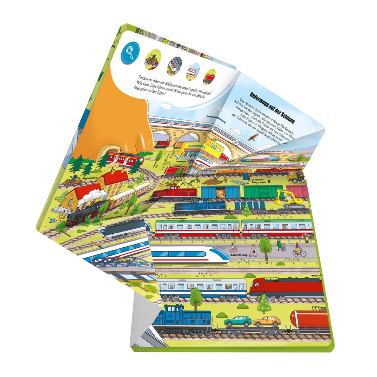 Fahrzeuge Klapp-auf-Wimmelbuch