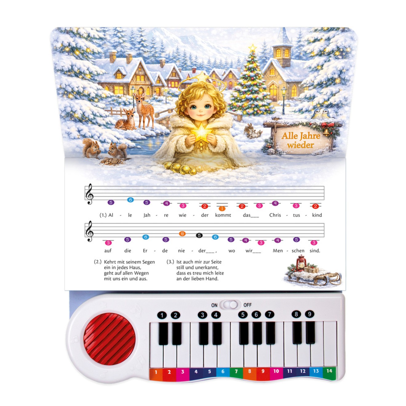 Klavierbuch Meine ersten Weihnachtslieder