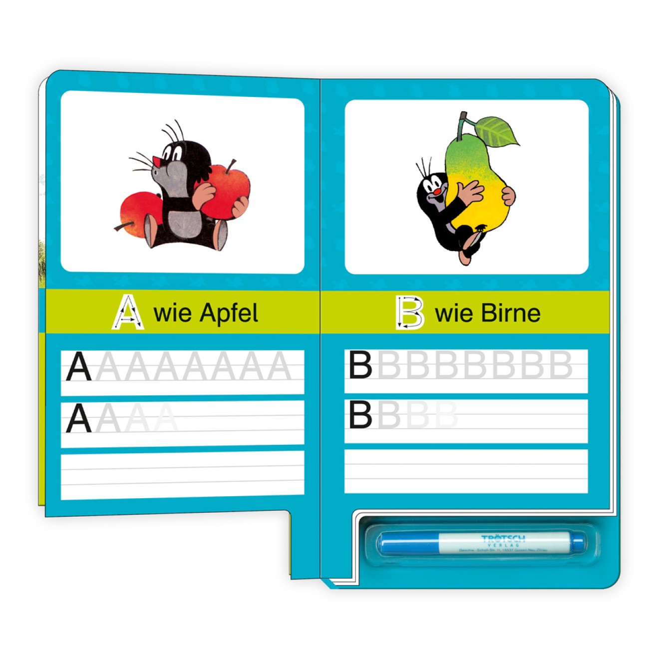 DER KLEINE MAULWURF SWW "Buchstaben"