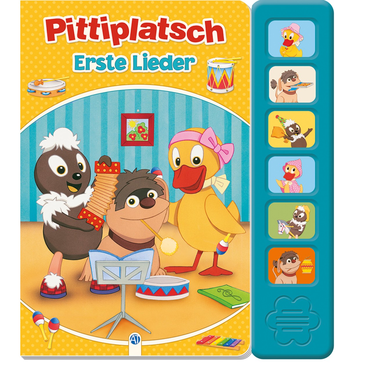 UNSER SANDMÄNNCHEN Soundbuch Pittiplatsch "Meine ersten Lieder"