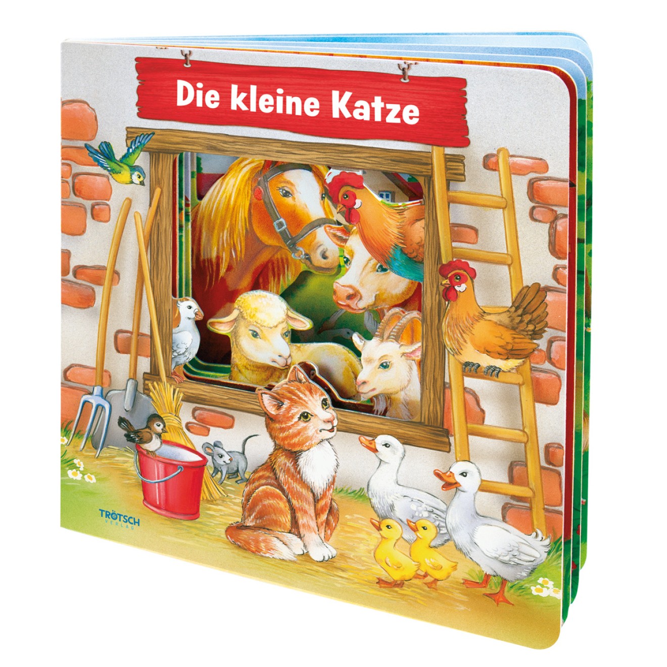 Fensterbuch "Die kleine Katze"