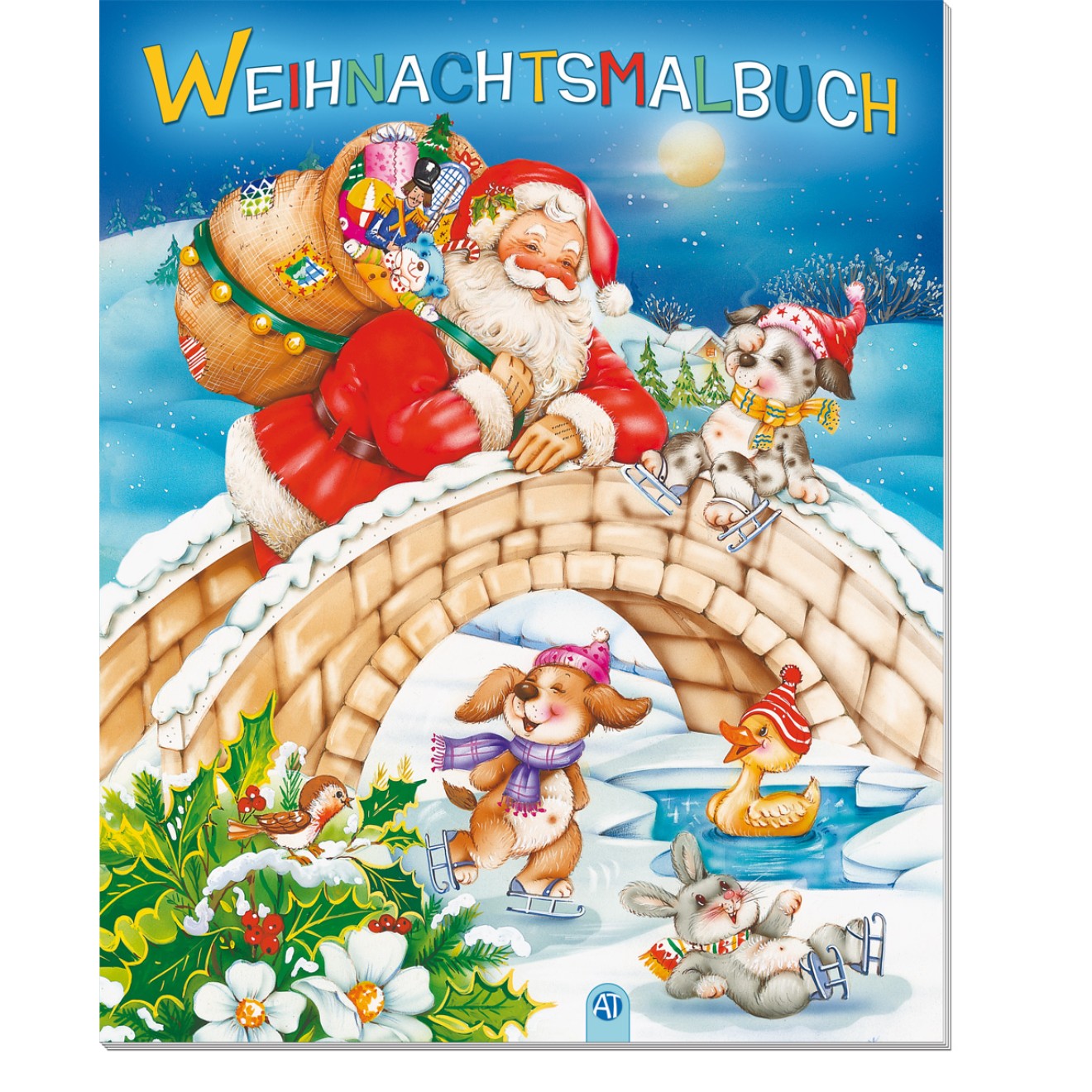 Kleines Weihnachtsmalbuch