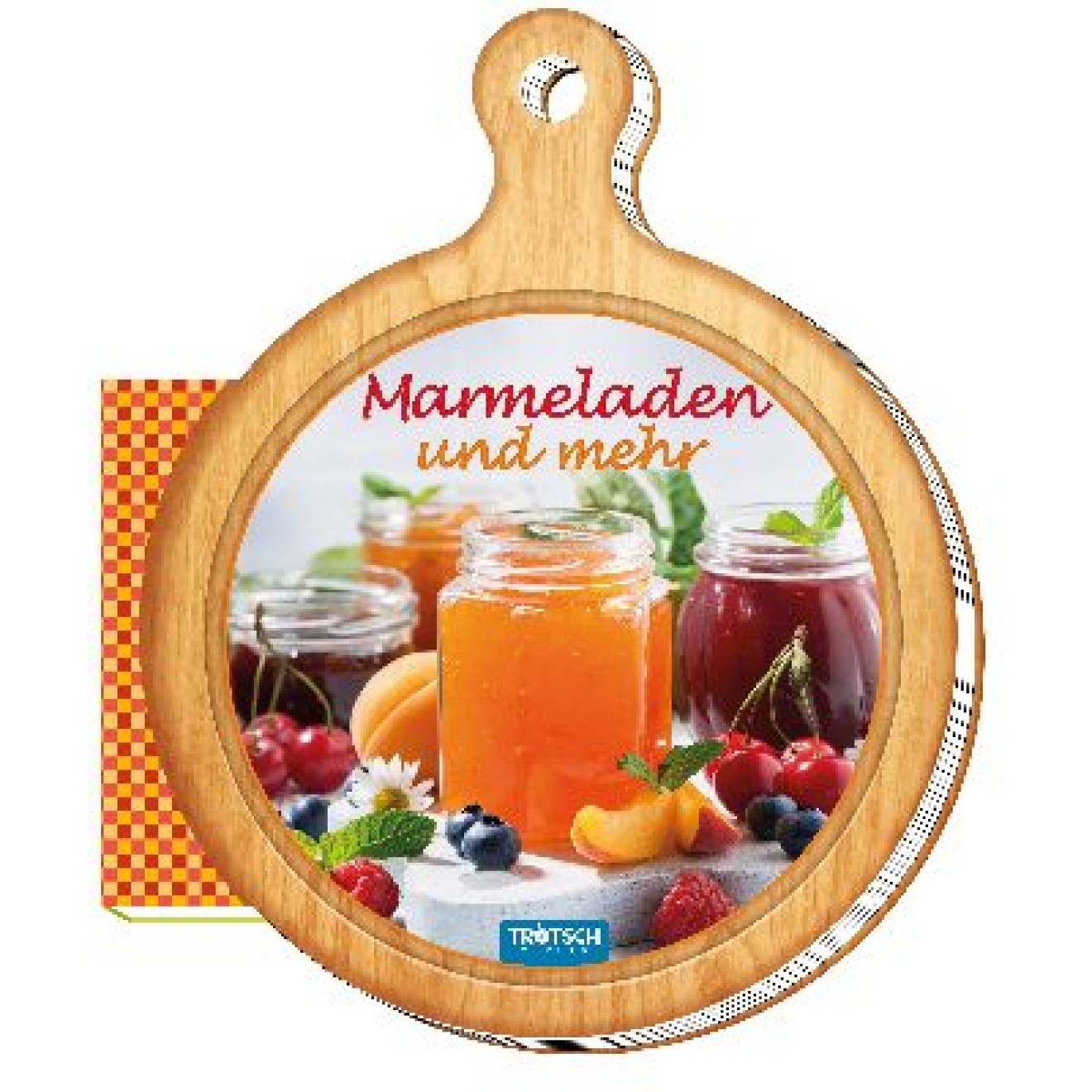 Rezeptbuch Brettchen "Marmeladen"
