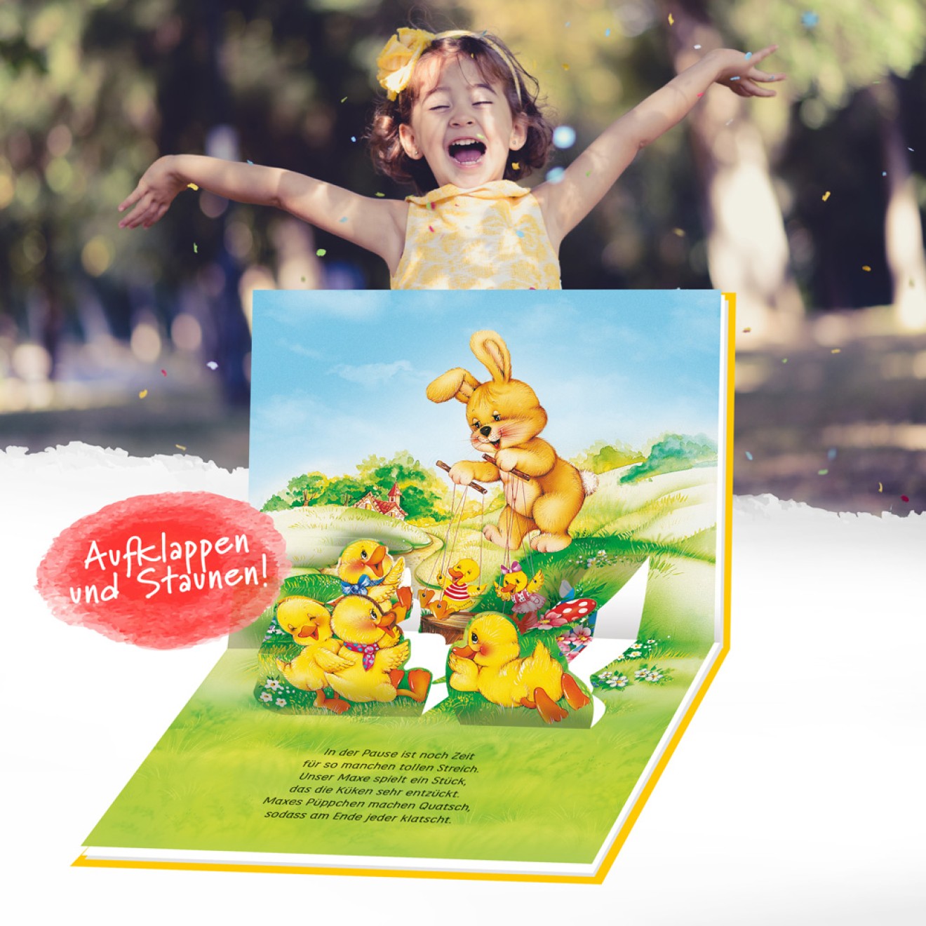 Pop-Up-Buch Ostern