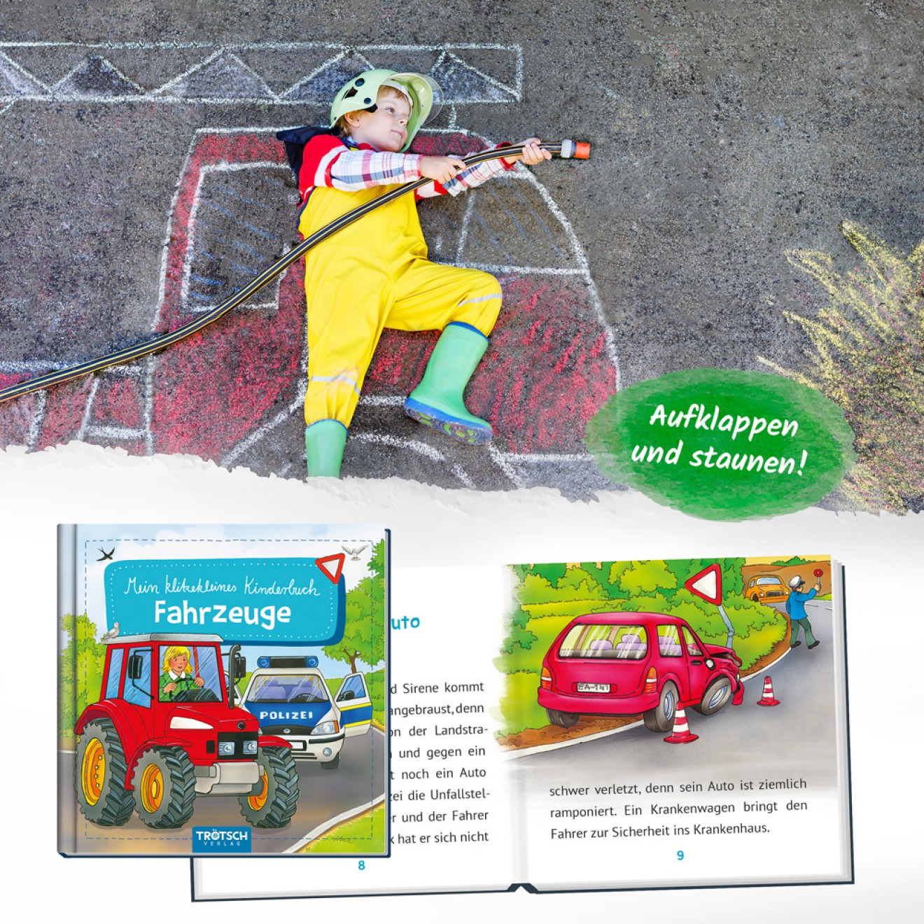 Mein klitzekleines Kinderbuch "Fahrzeuge"