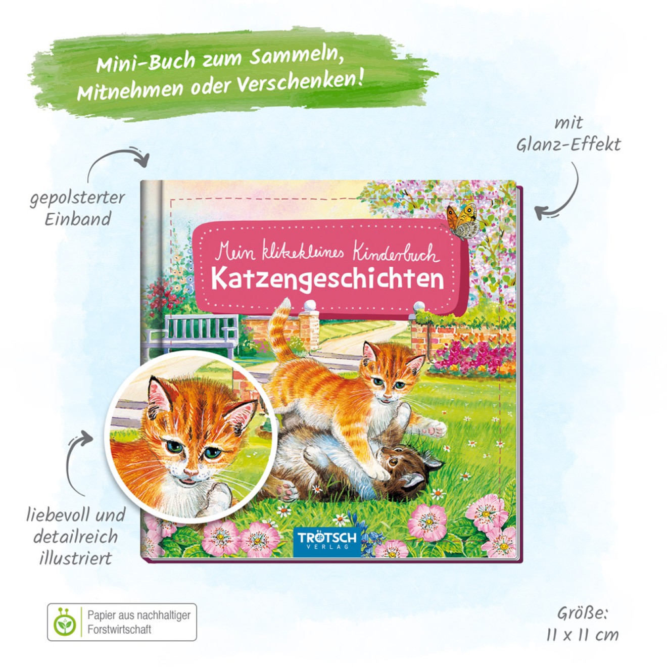 Mein klitzekleines Kinderbuch "Katzengeschichten"