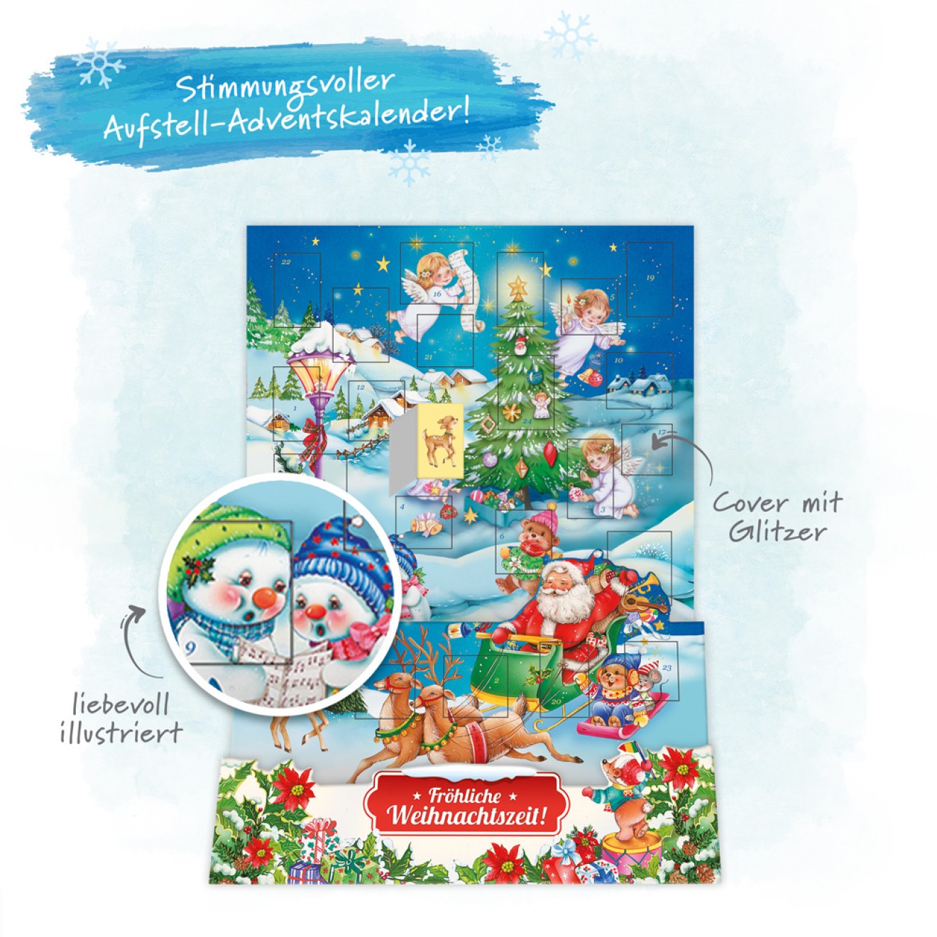 Aufstell-Adventskalender