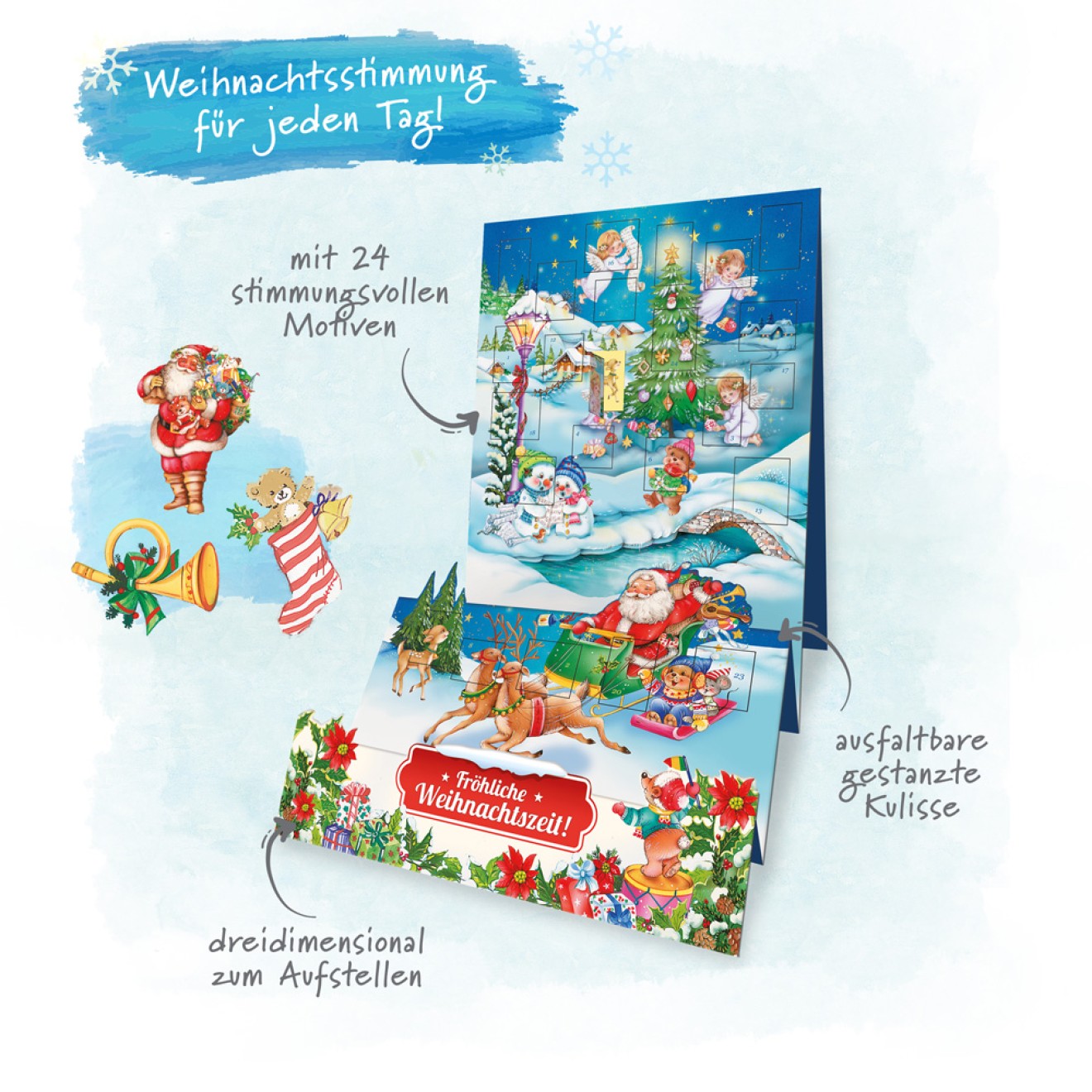 Aufstell-Adventskalender