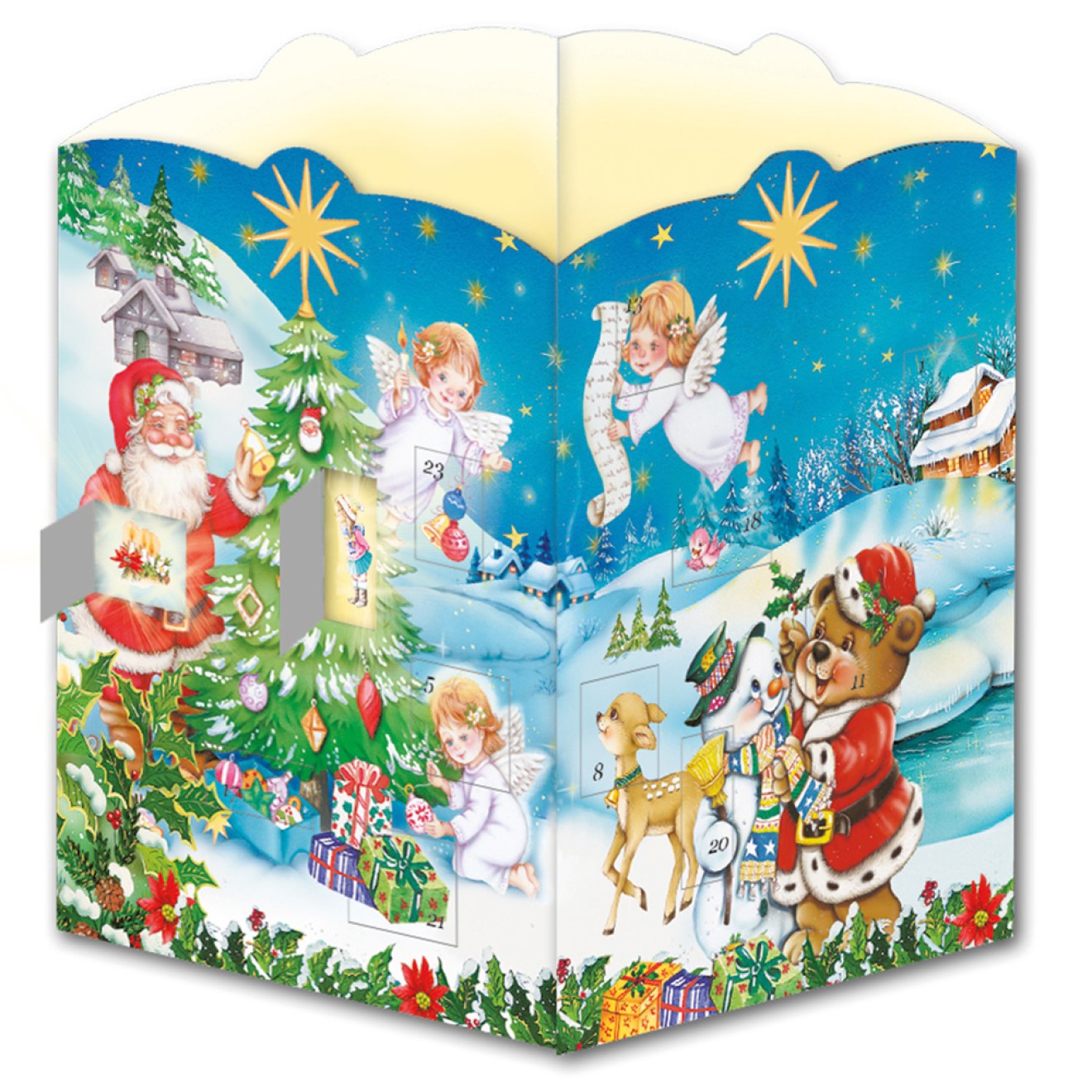 Windlicht-Adventskalender