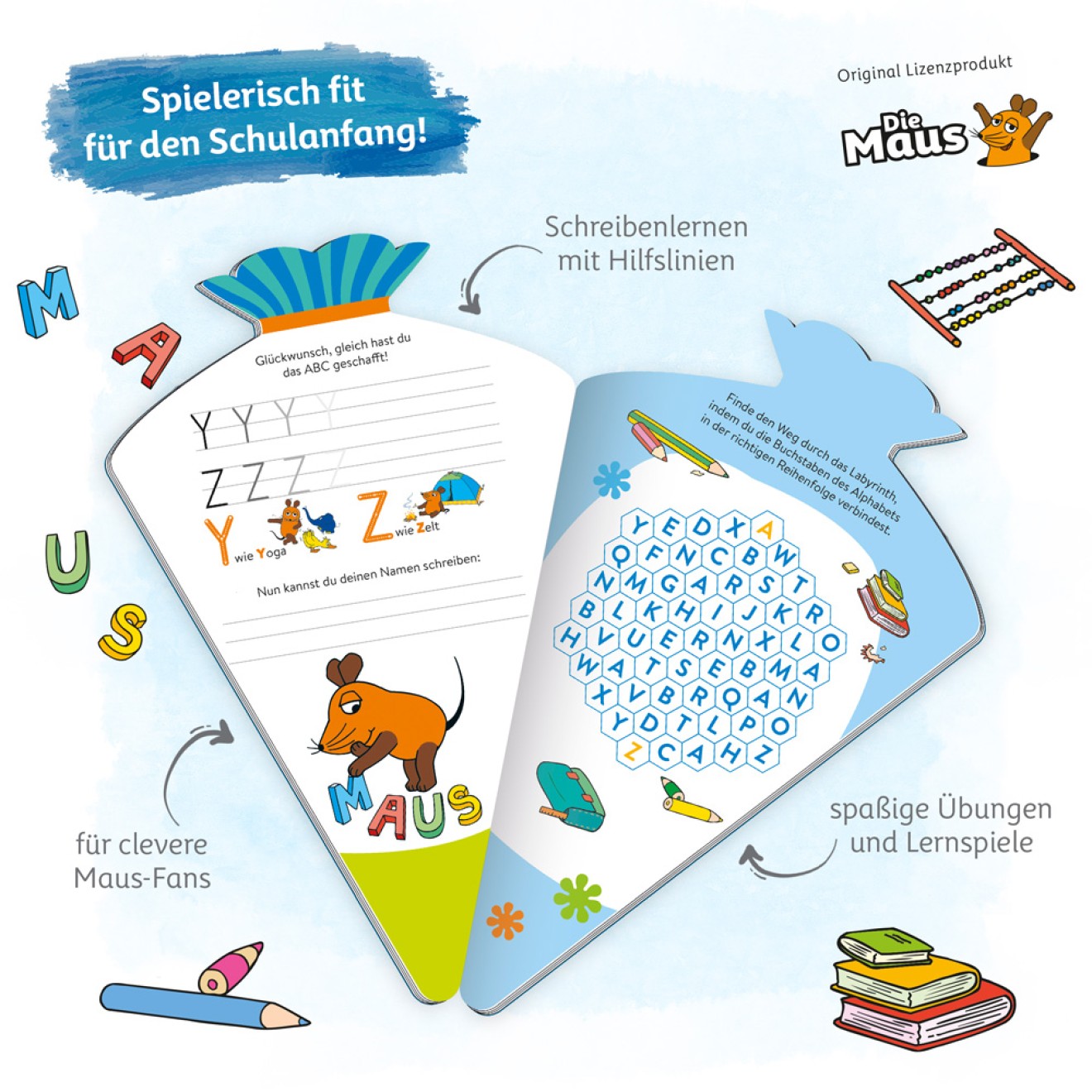 Die Maus Schultütenbuch