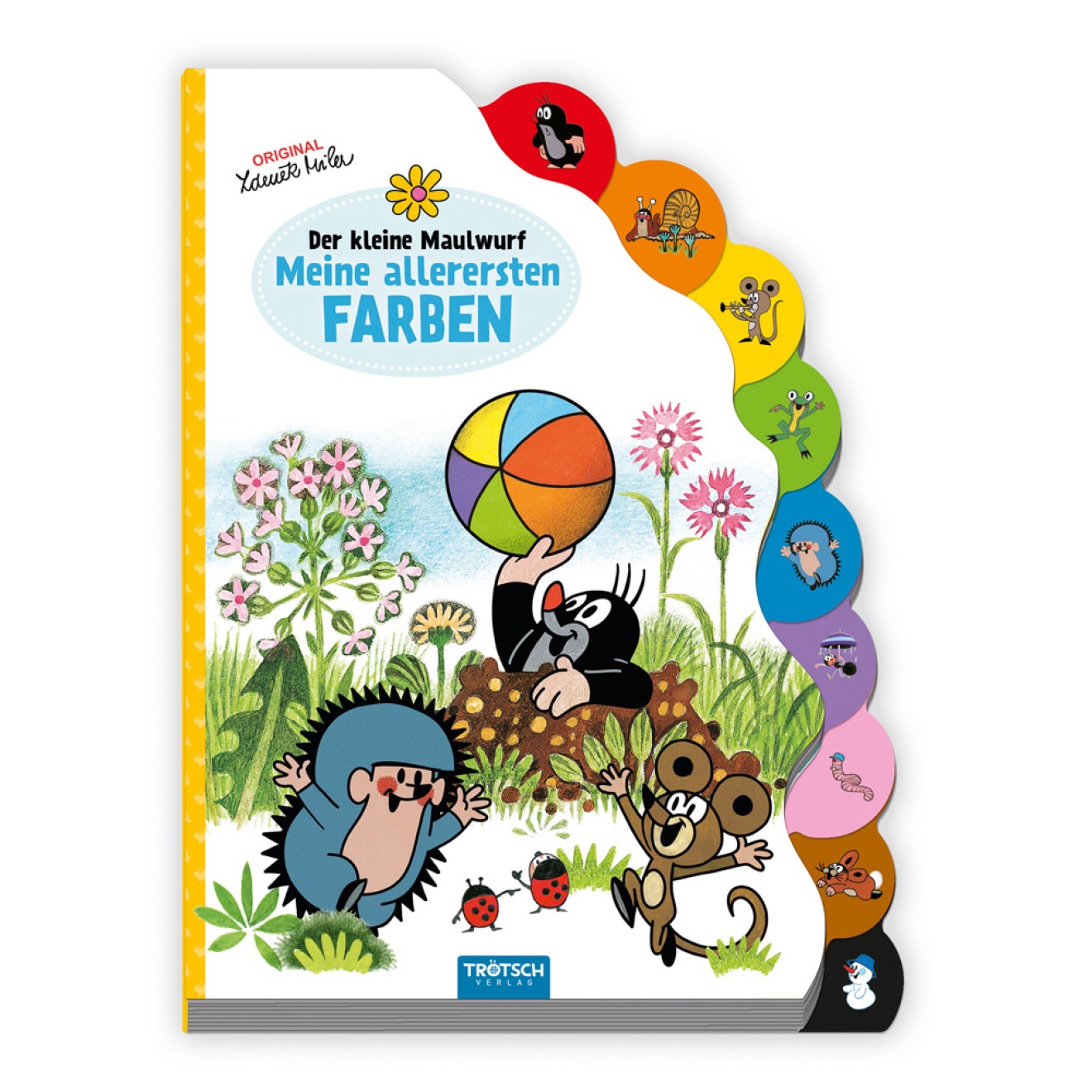DER KLEINE MAULWURF Registerbuch "Farben"