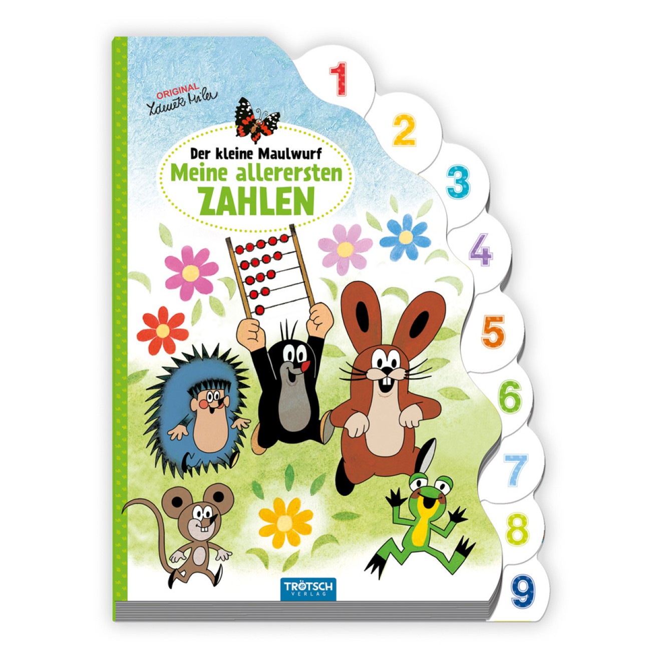 DER KLEINE MAULWURF Registerbuch "Erste Zahlen"