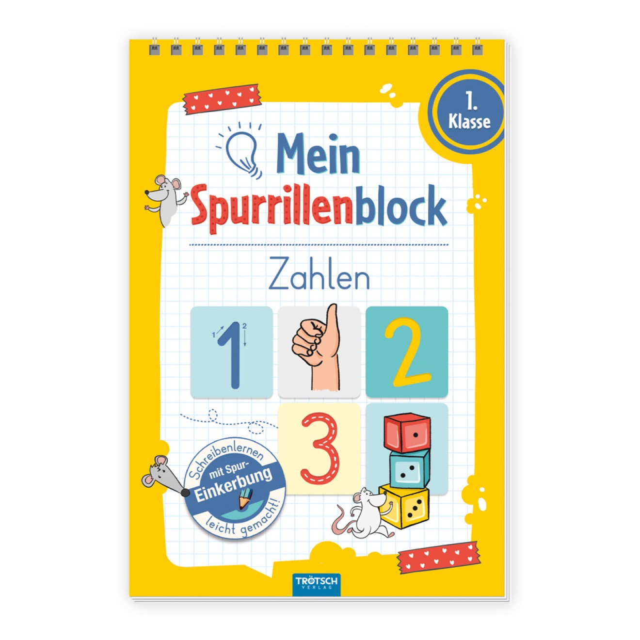 Spurrillenblock Zahlen