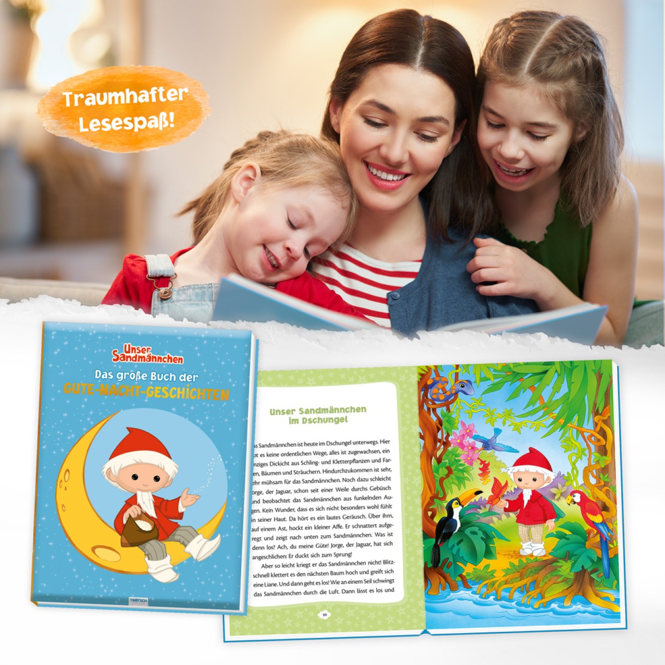 UNSER SANDMÄNNCHEN Das Große Buch der Gute Nacht Geschichten