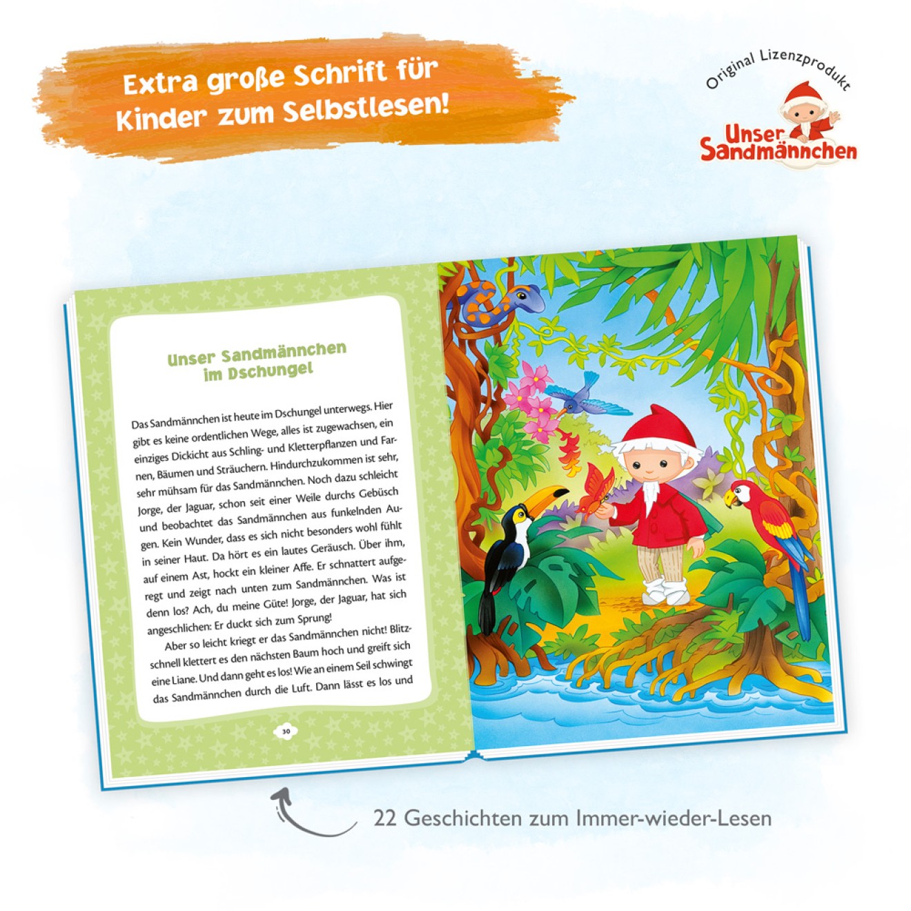UNSER SANDMÄNNCHEN Das Große Buch der Gute Nacht Geschichten