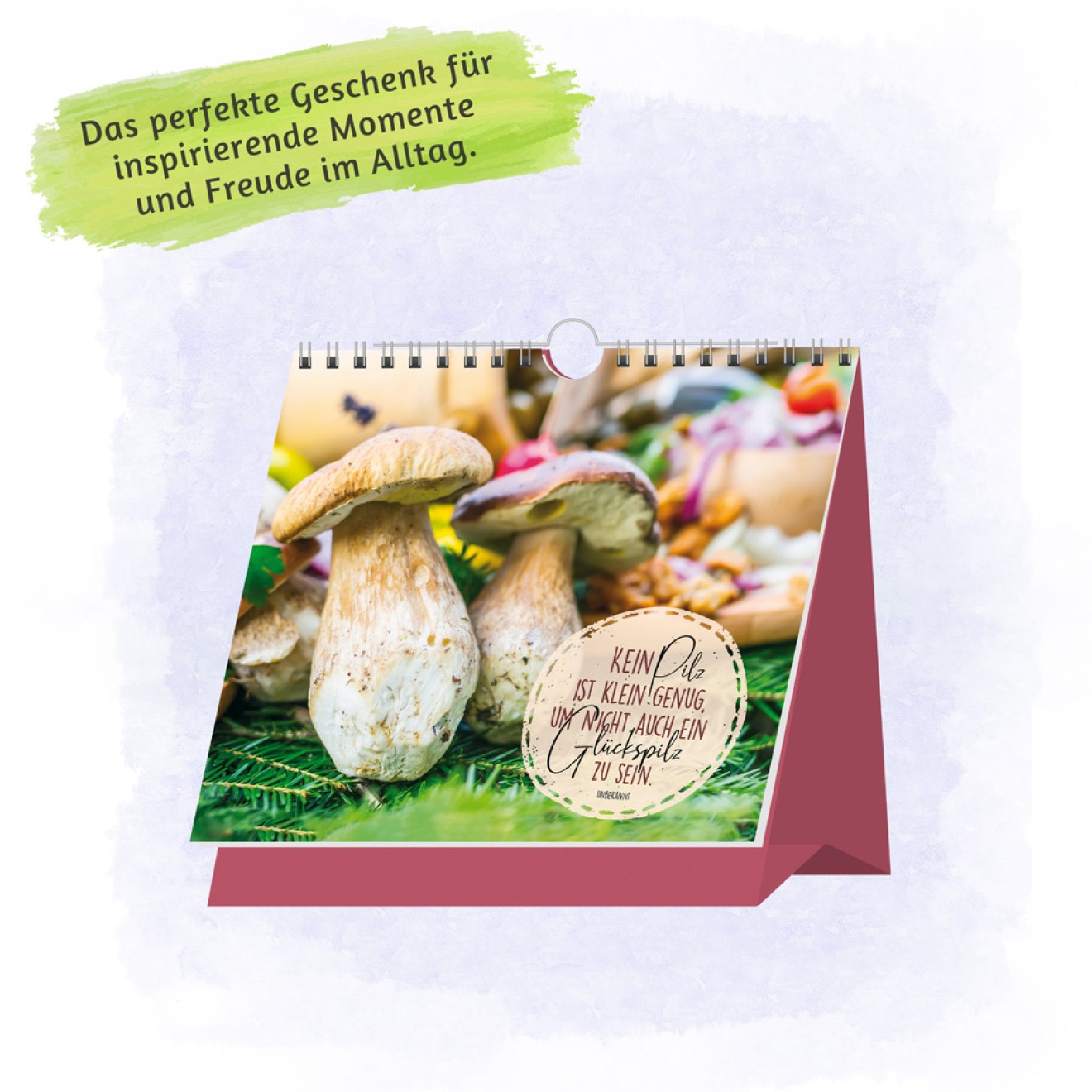 Tischaufsteller 50 Sprüche & Zitate "Glück"