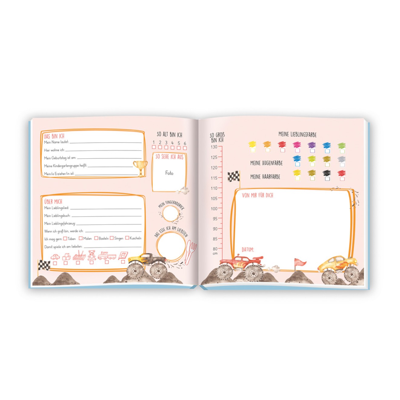 Kindergarten-Album "Fahrzeuge"