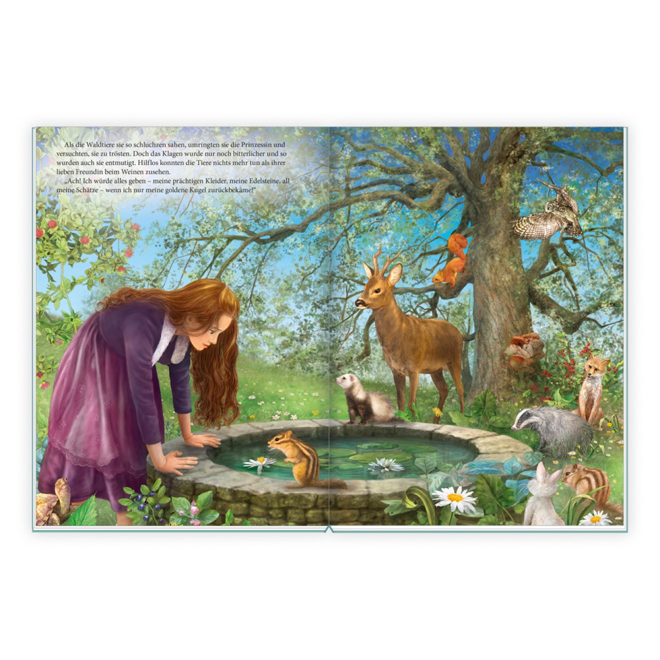 Märchenbuch "Der Froschkönig"