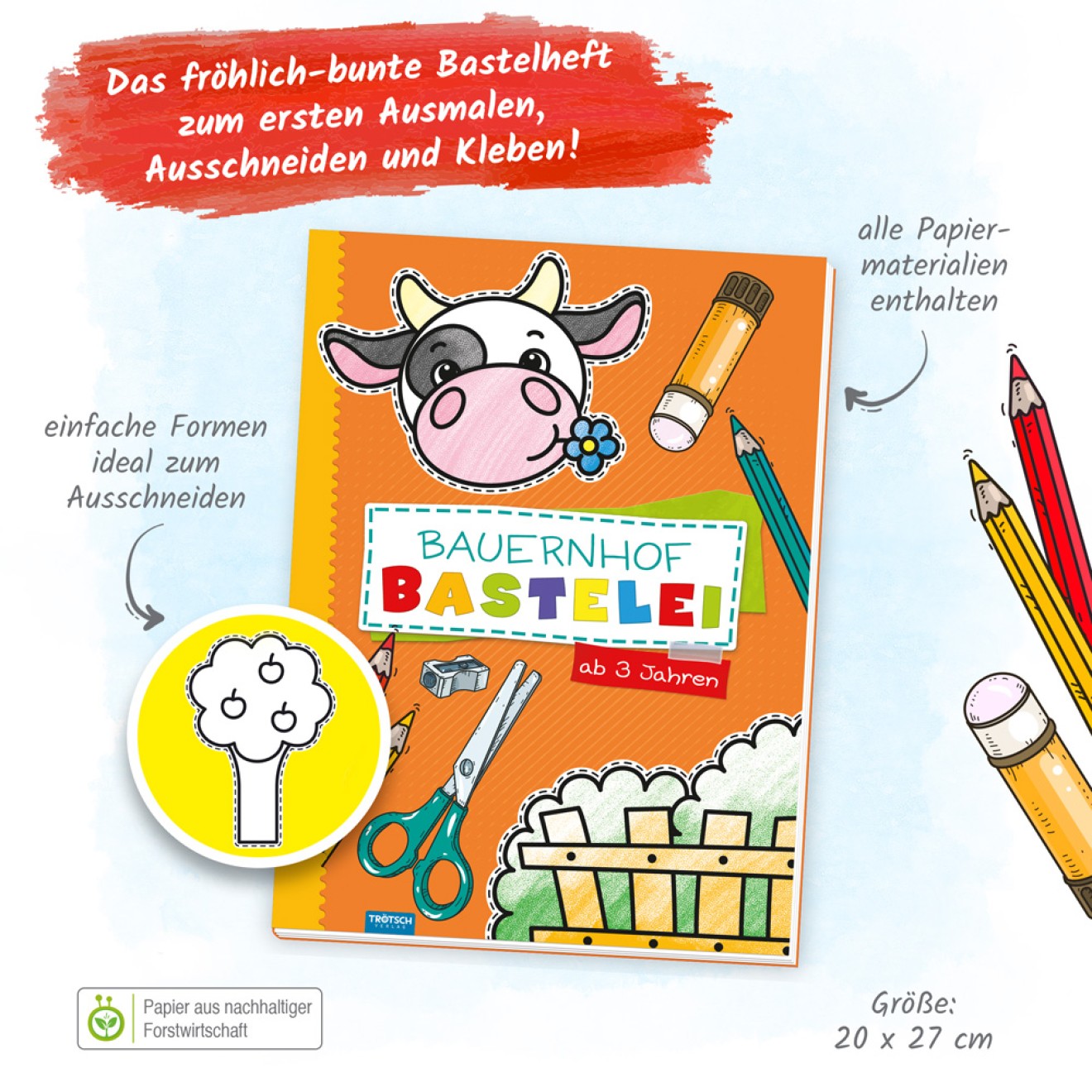 Kinderbastelei "Bauernhof"