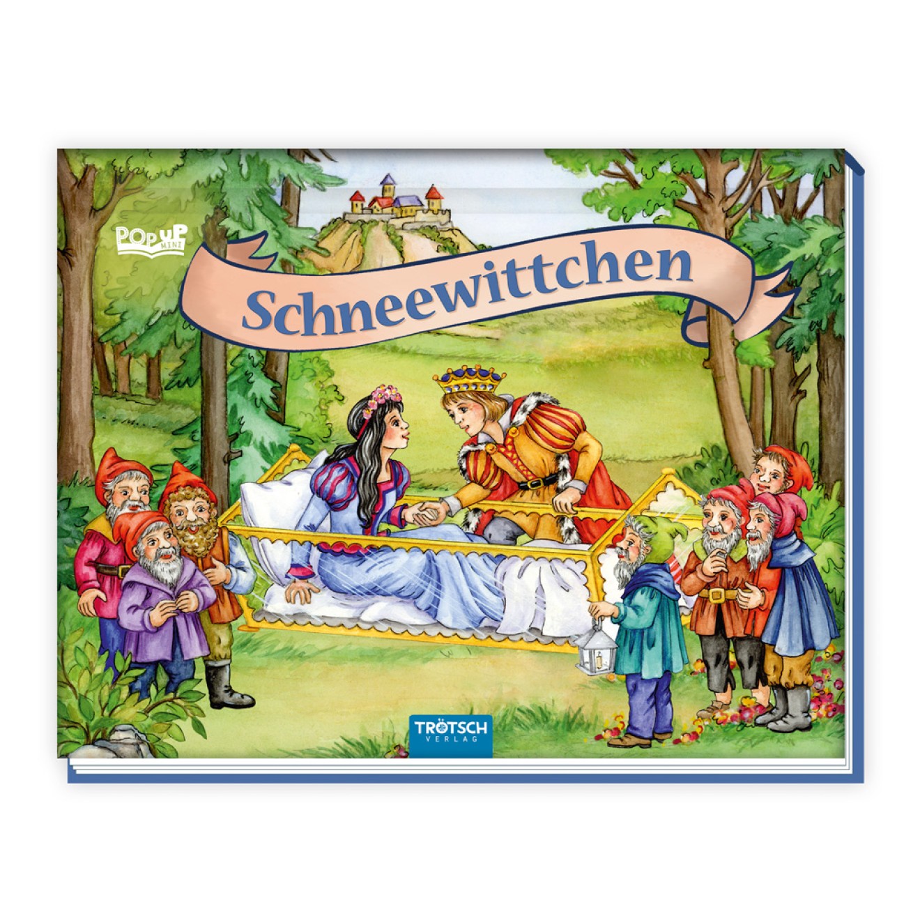 Mini-Pop-up-Buch "Schneewittchen"