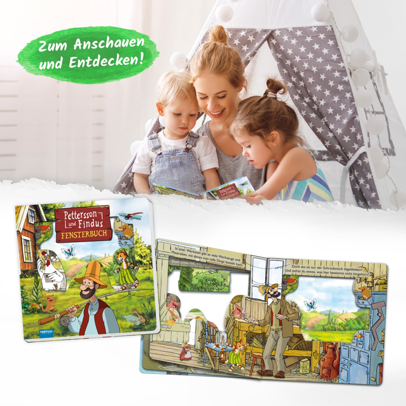 PETTERSSON & FINDUS Fensterbuch