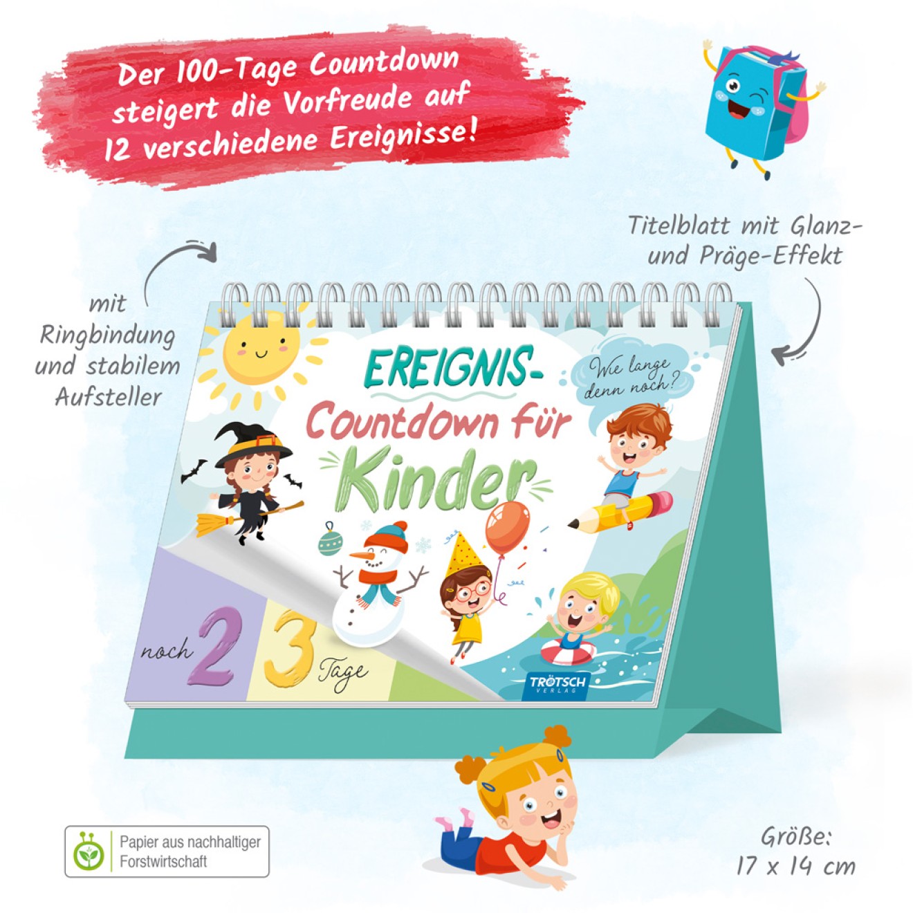 Ereignis-Countdown für Kinder