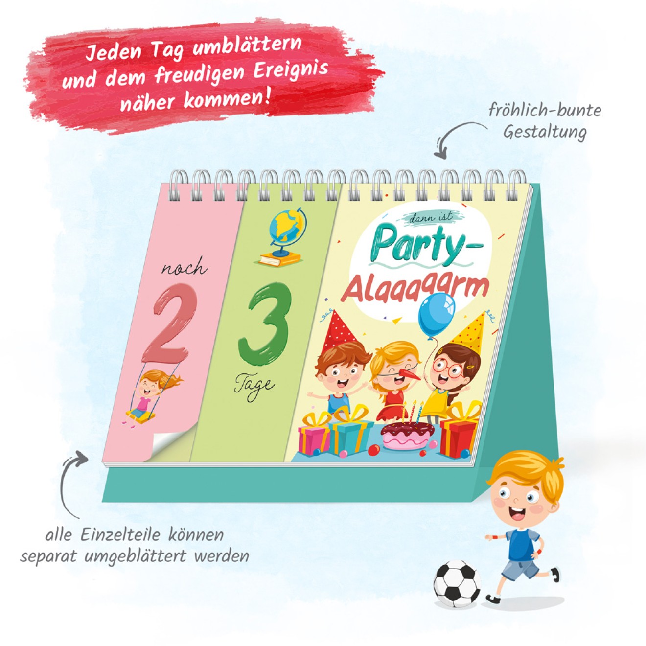 Ereignis-Countdown für Kinder