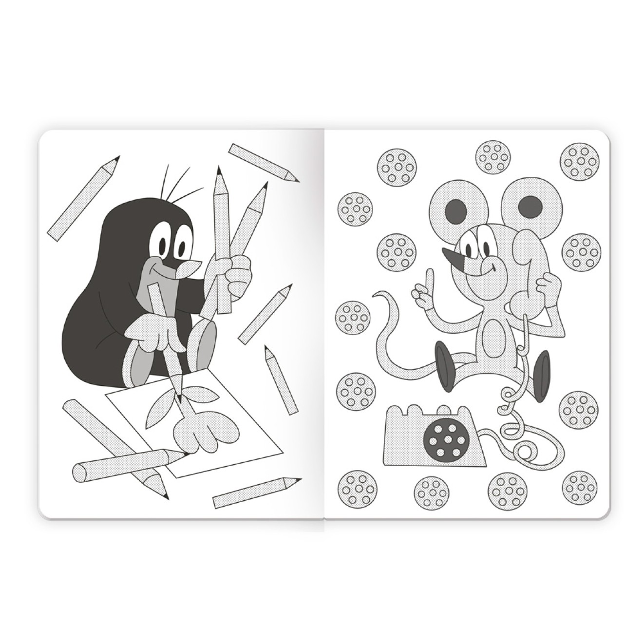 Zaubermalbuch kleiner Maulwurf