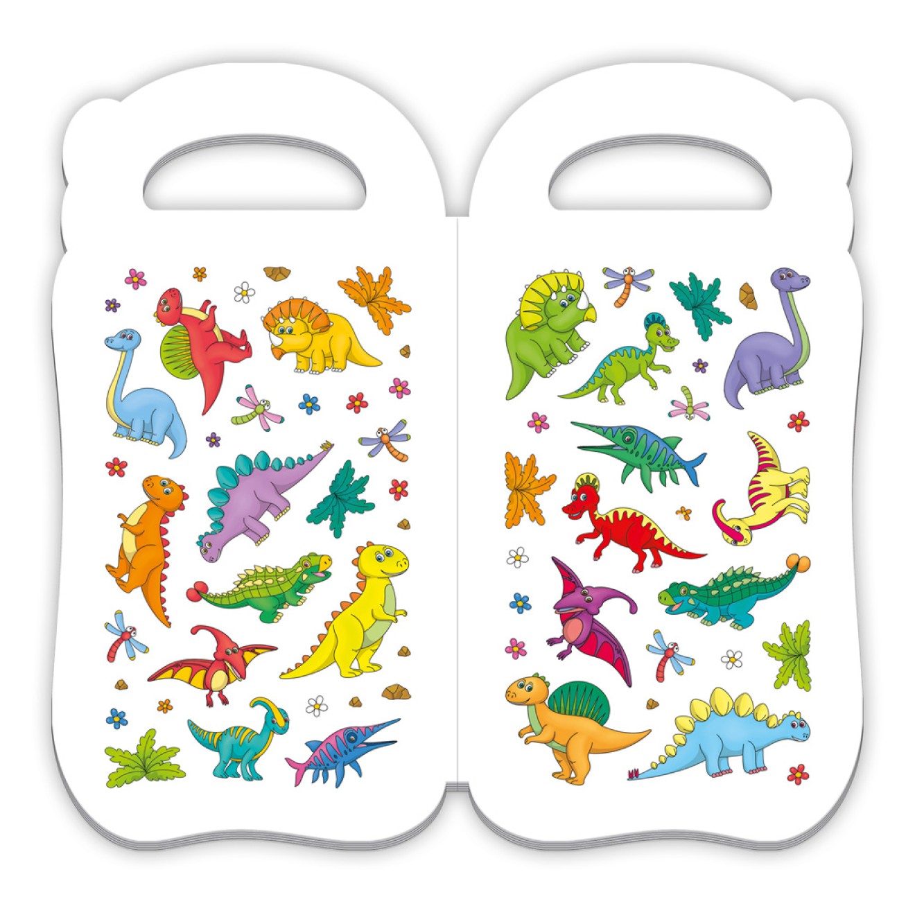 Malbuch Rubbelsticker "Dino"