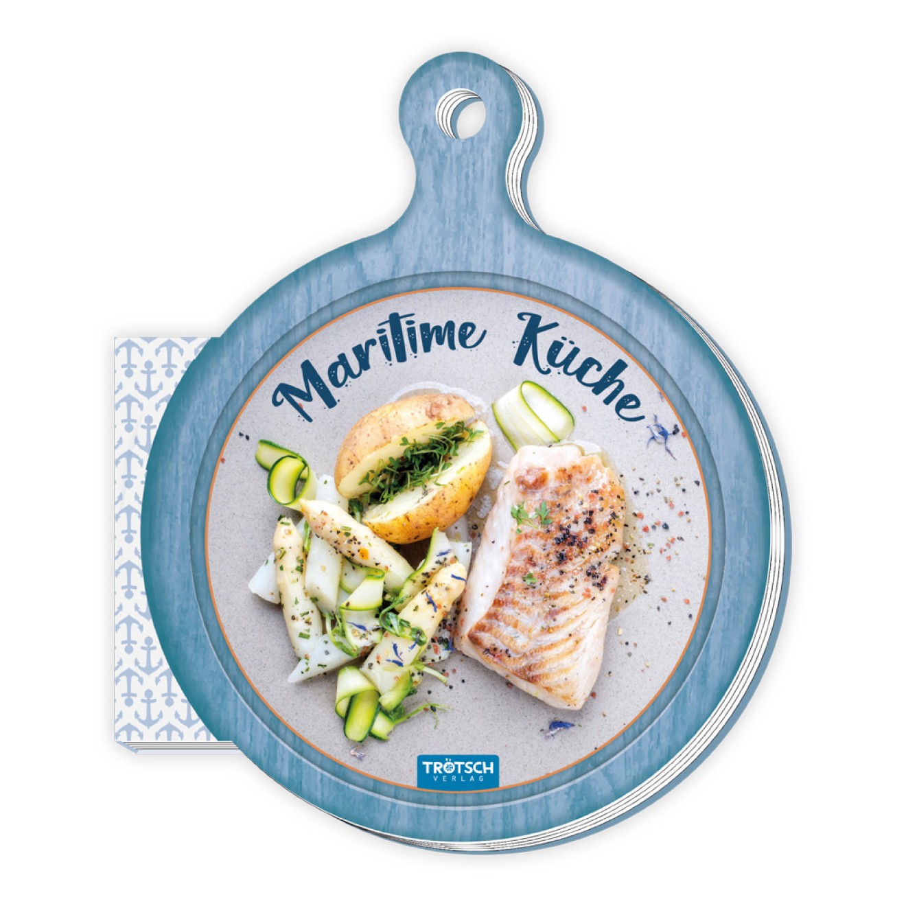 Rezeptbuch Brettchen "Maritime Küche"