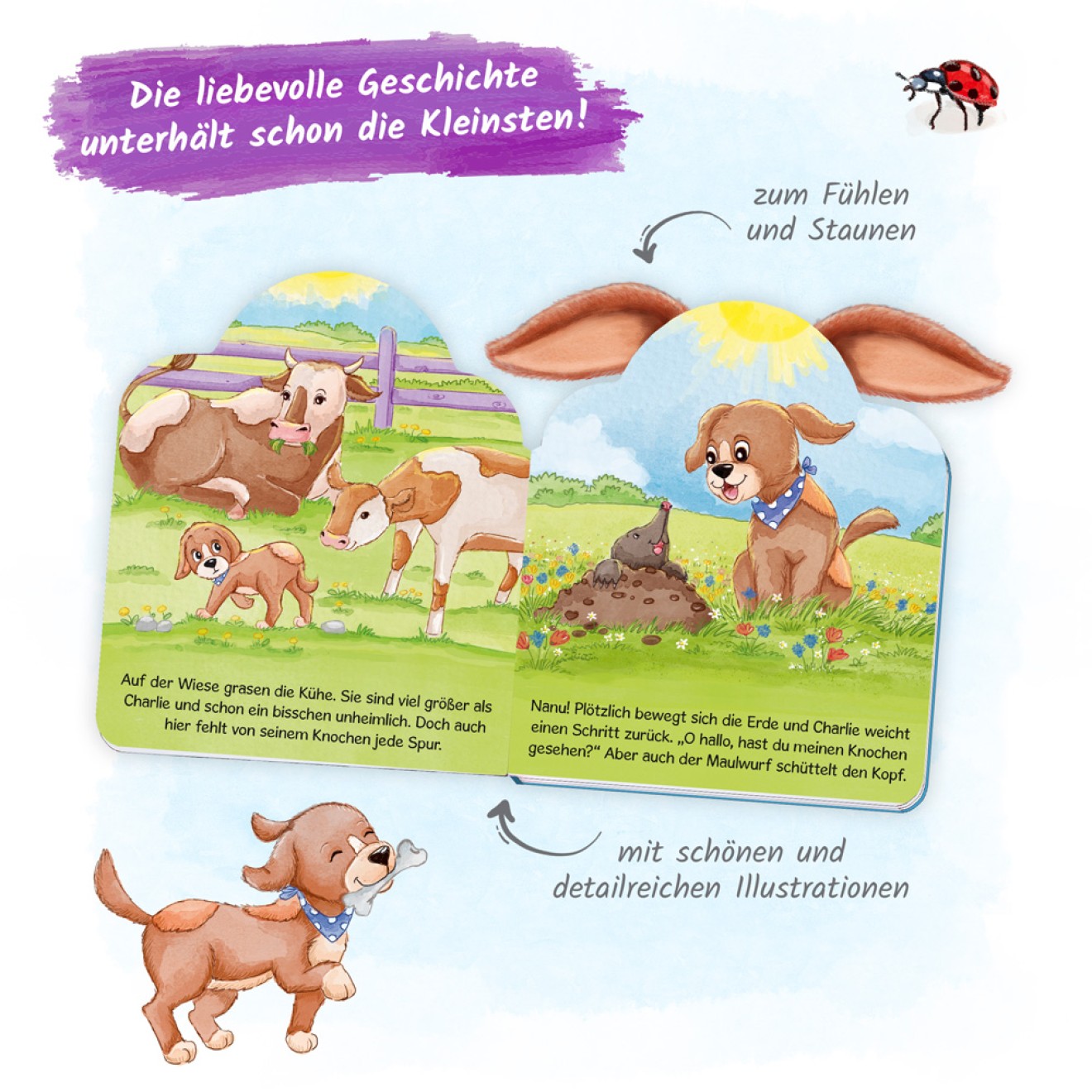 Fühlbuch "Der kleine Hund"