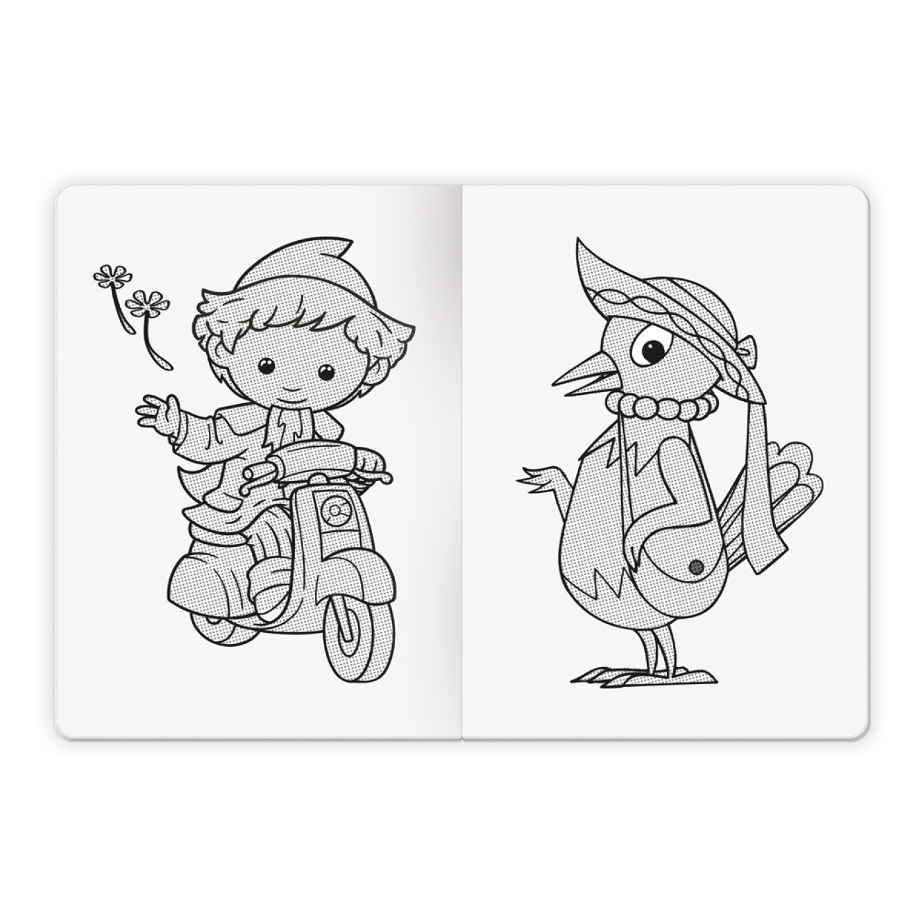 UNSER SANDMÄNNCHEN Zaubermalbuch