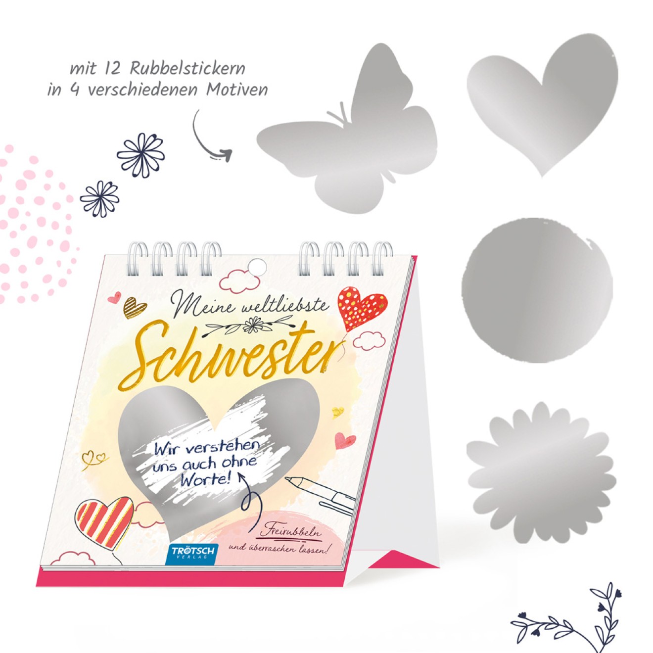 Überraschungsgrüße "Meine weltliebste Schwester"