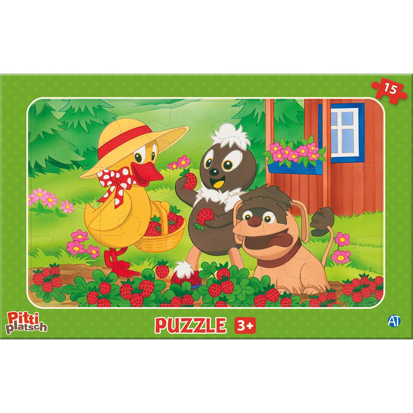 UNSER SANDMÄNNCHEN Rahmenpuzzle "Pittiplatsch"