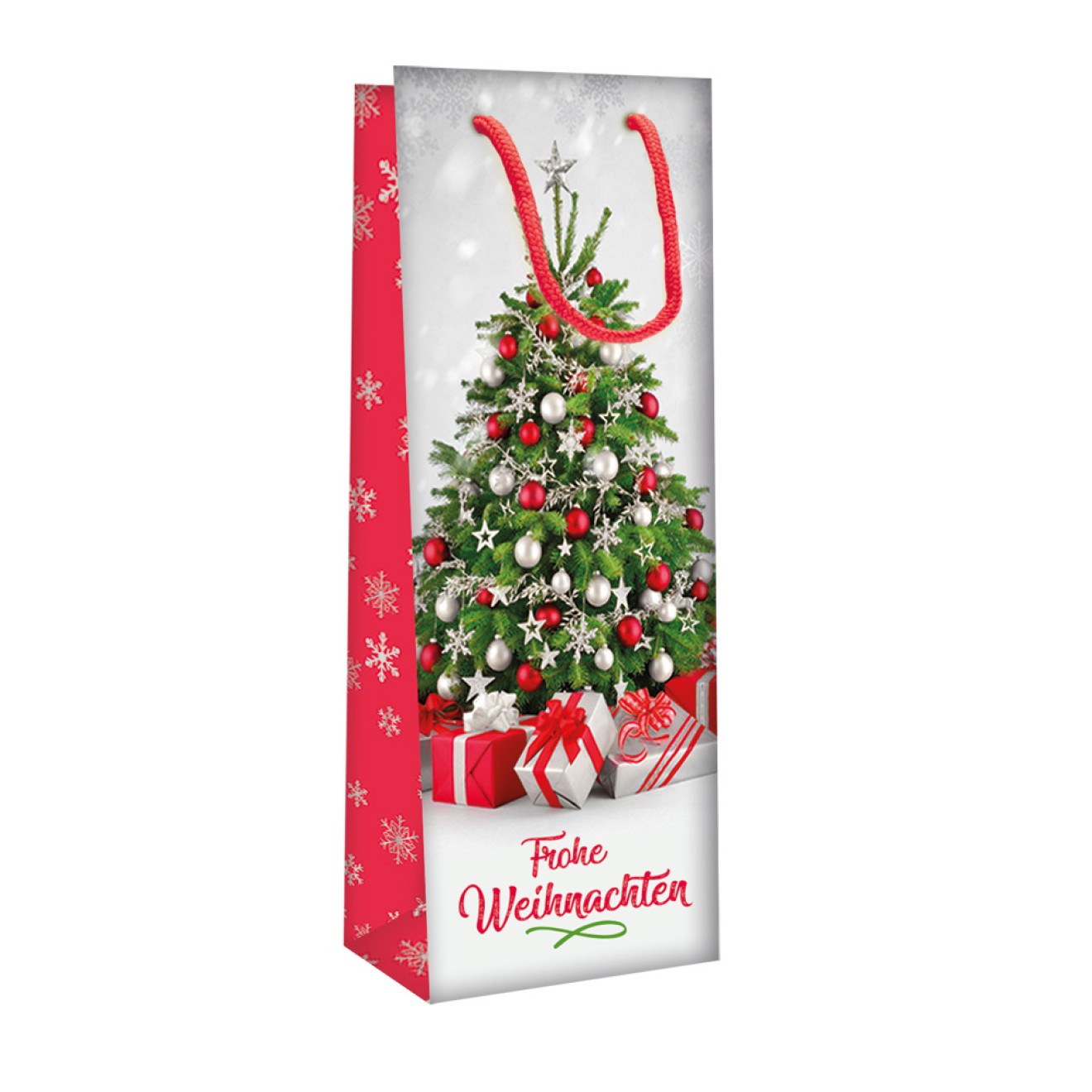 Weihnachts-Flaschentasche