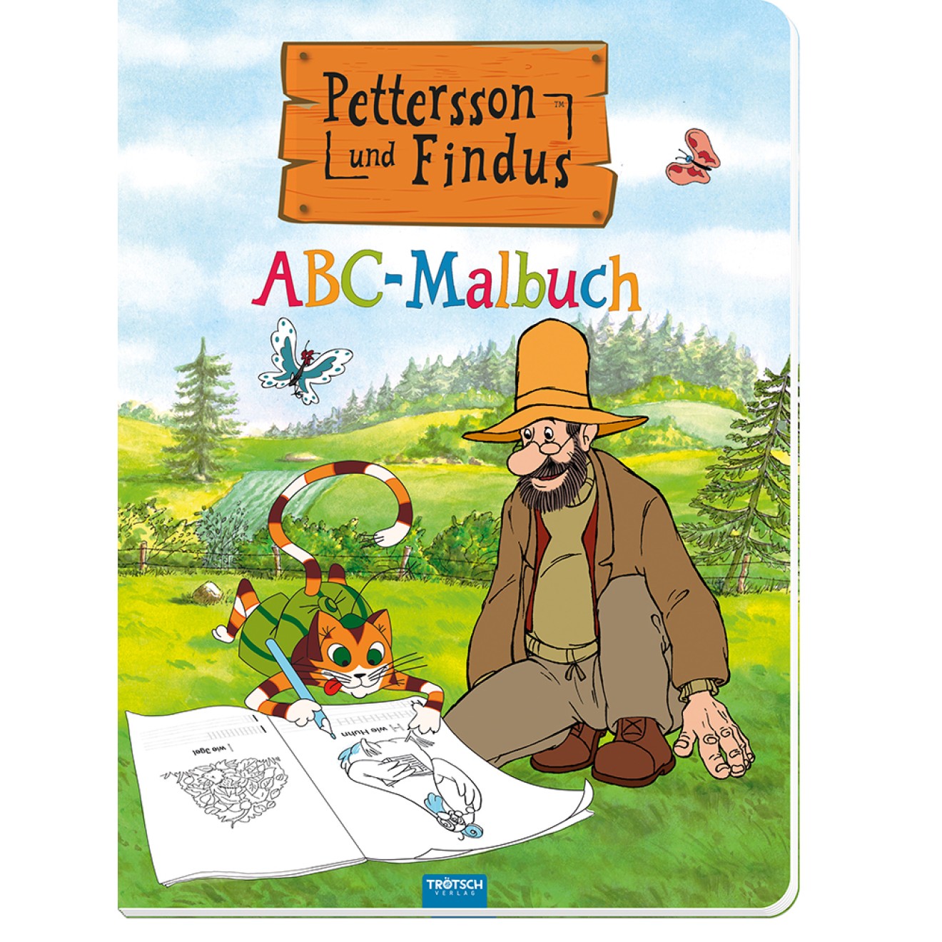 PETTERSSON & FINDUS ABC-Malbuch