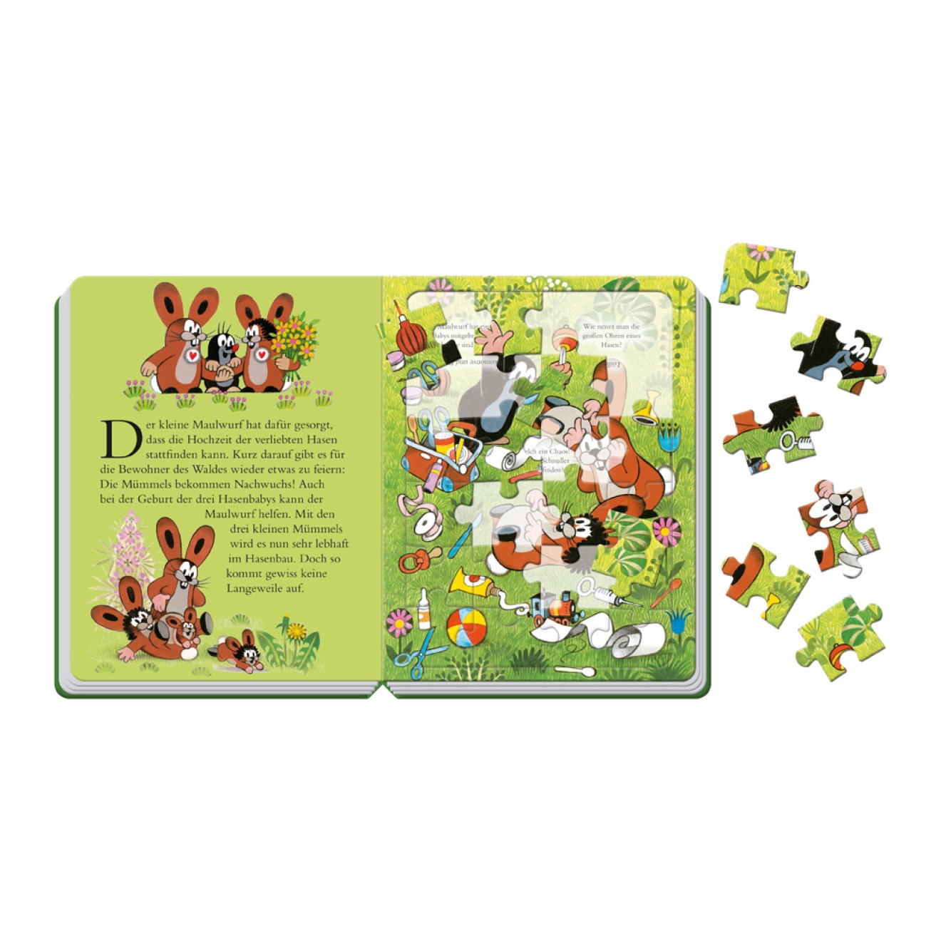 DER KLEINE MAULWURF Puzzlebuch