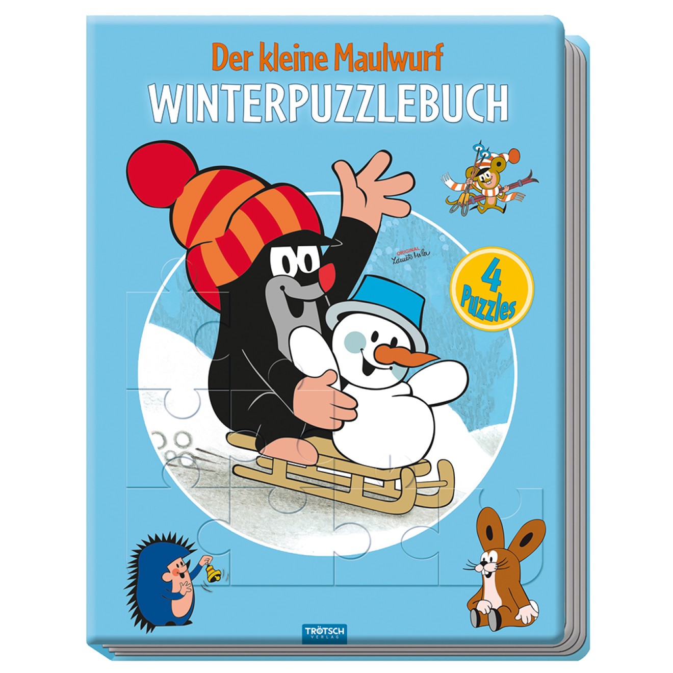 Puzzlebuch Maulwurf Winter