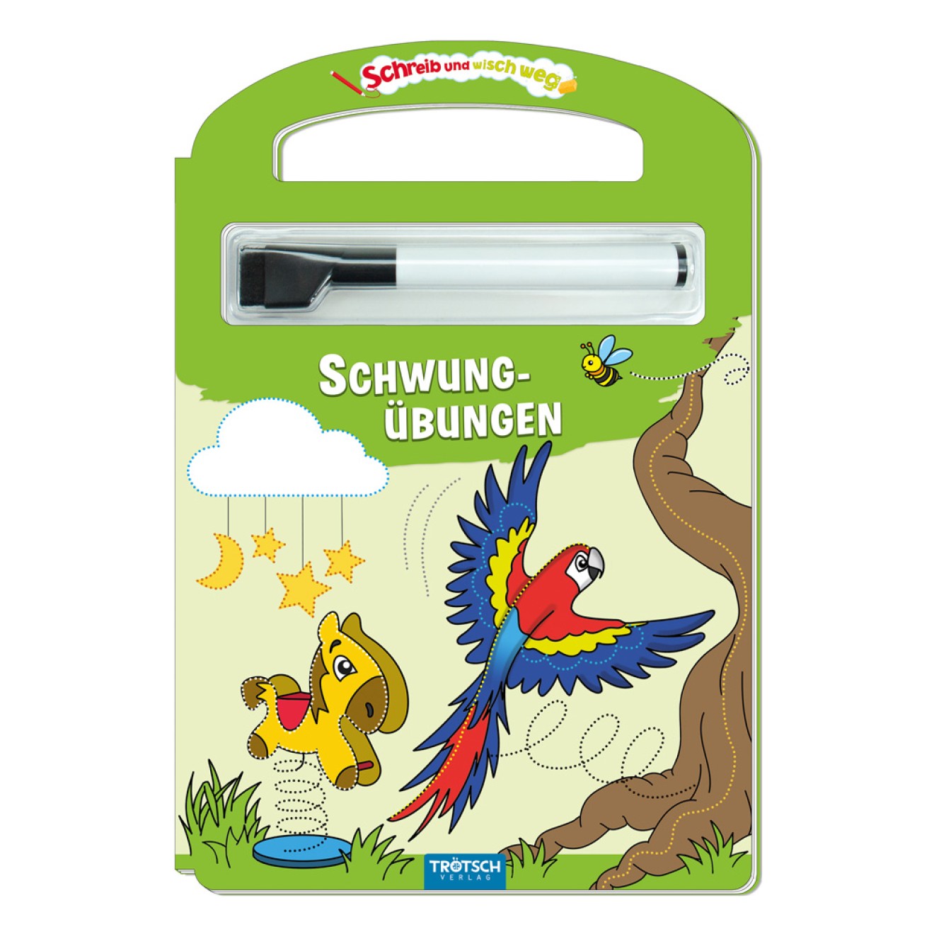 Schreib und wisch weg "Schwungübungen" mit Stift