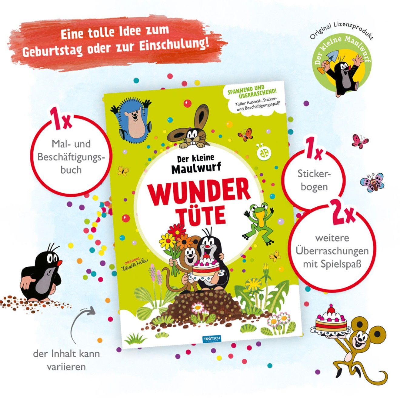 DER KLEINE MAULWURF Meine Wundertüte