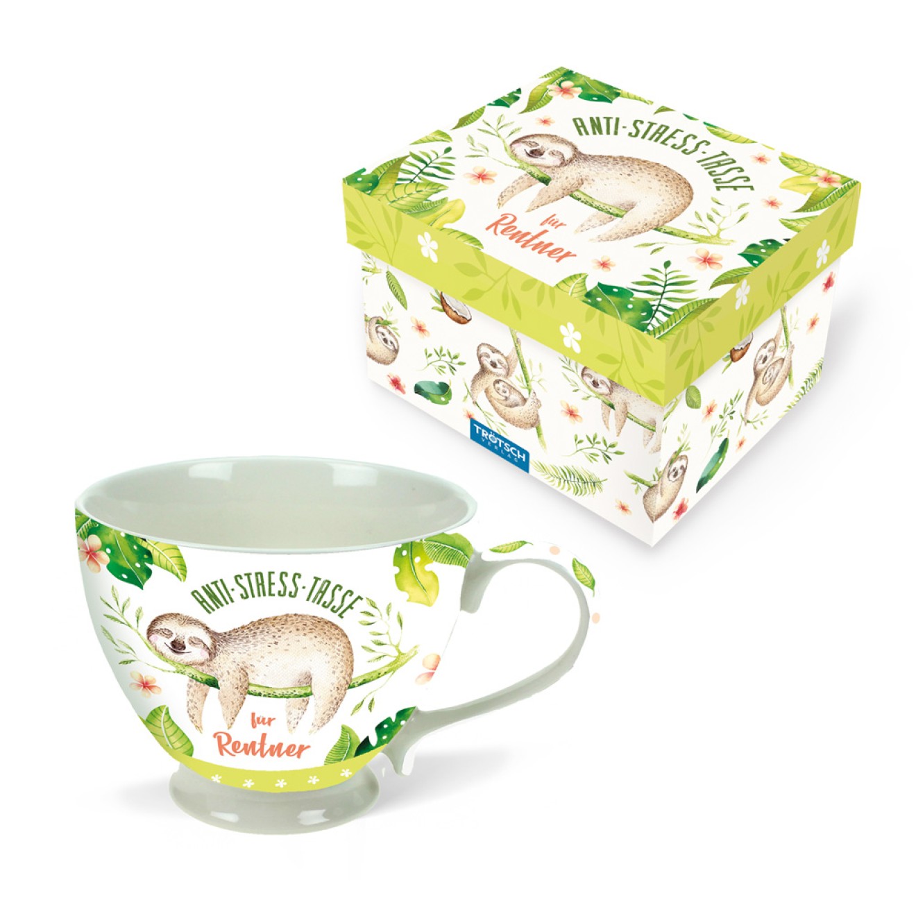 Anti-Stress-Tasse für Rentner