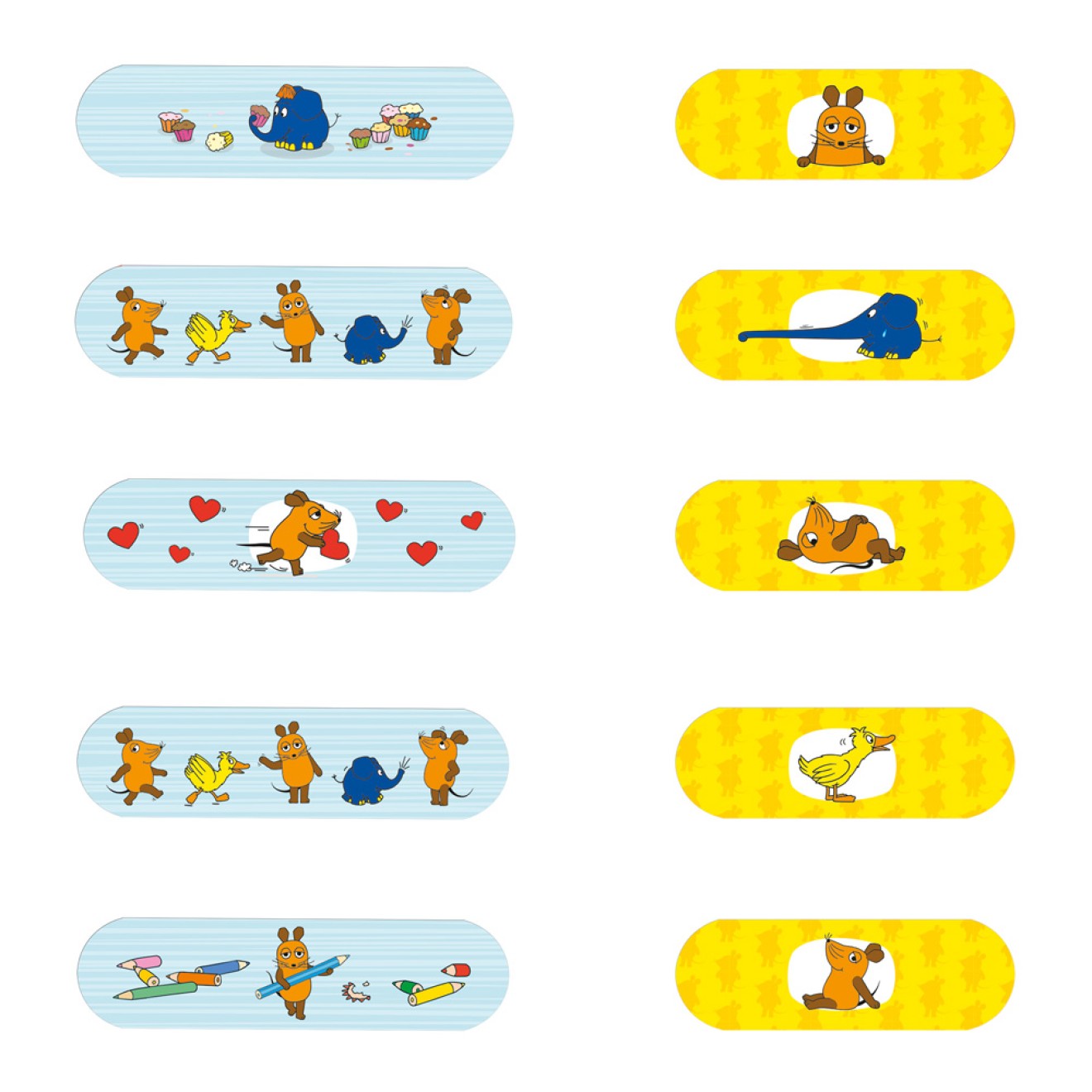 DIE MAUS Trostpflaster "Maus und Freunde"