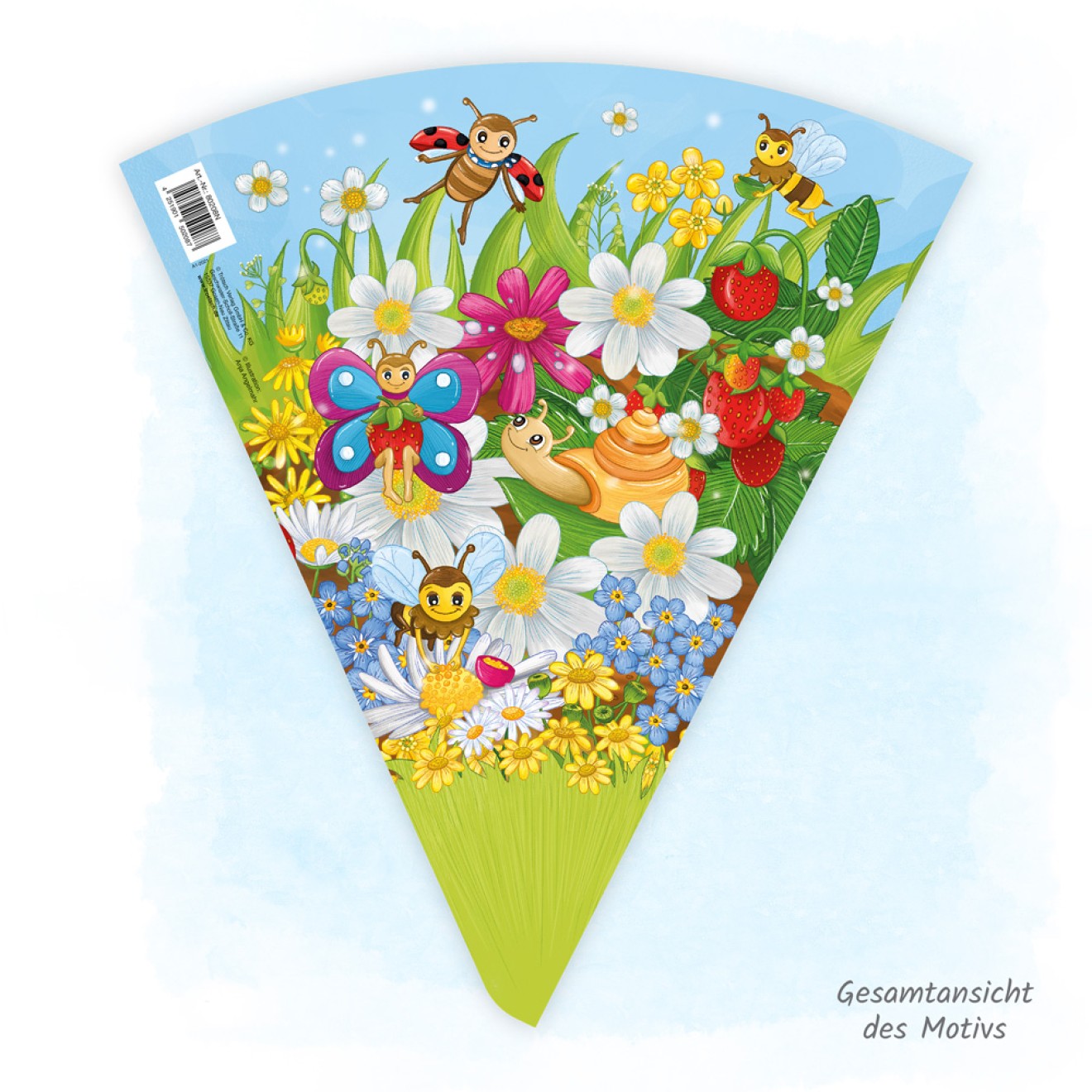 Schultüte Wiesenfreunde 35 cm