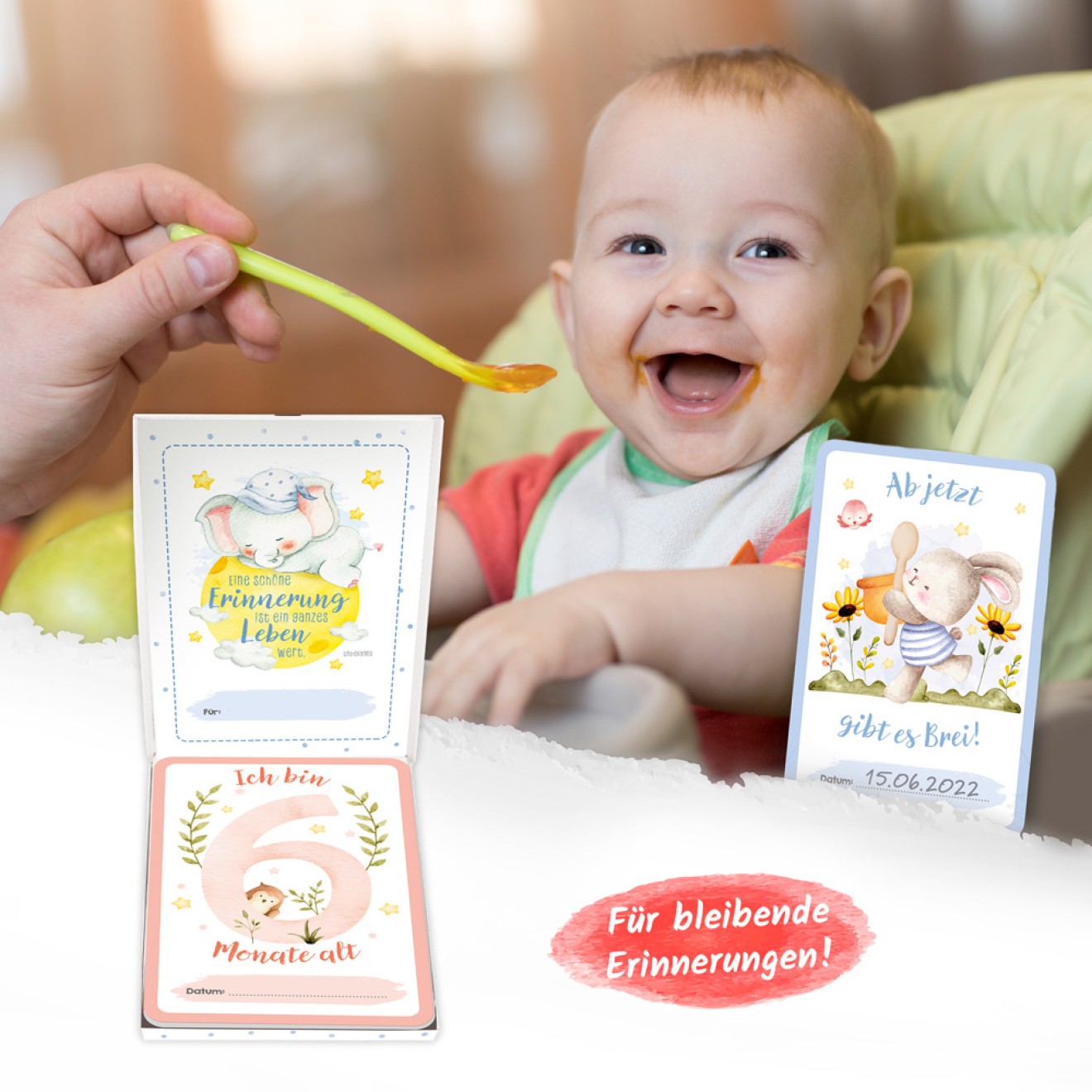 Meilenstein-Kartenset "Baby"
