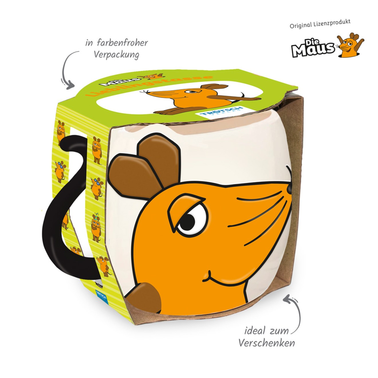 DIE MAUS 3D Lieblingstasse "Maus"